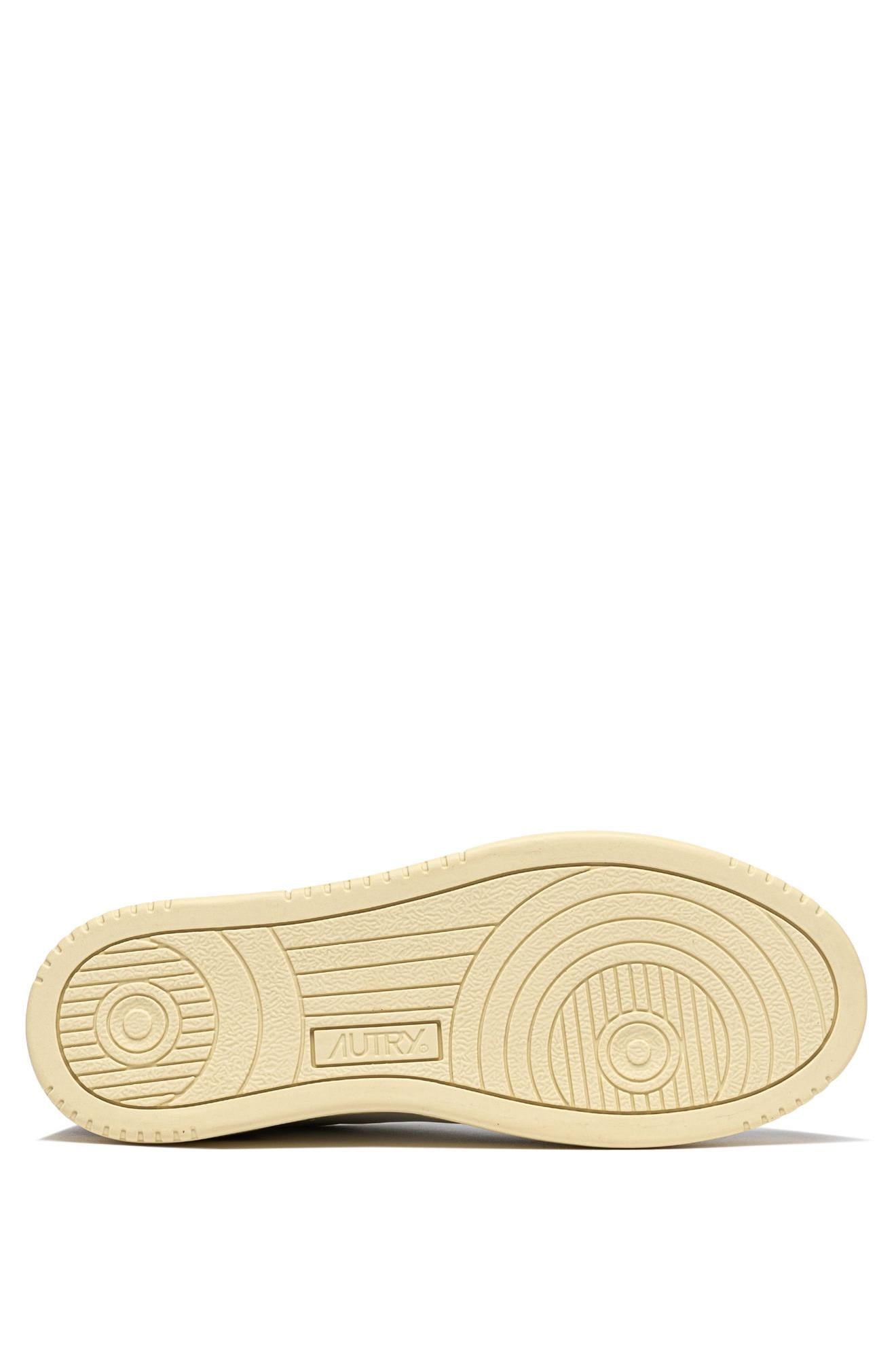 Autry Sneaker donna Medalist in pelle supersoft e camoscio AULW FT02 WHT/ANTIL 