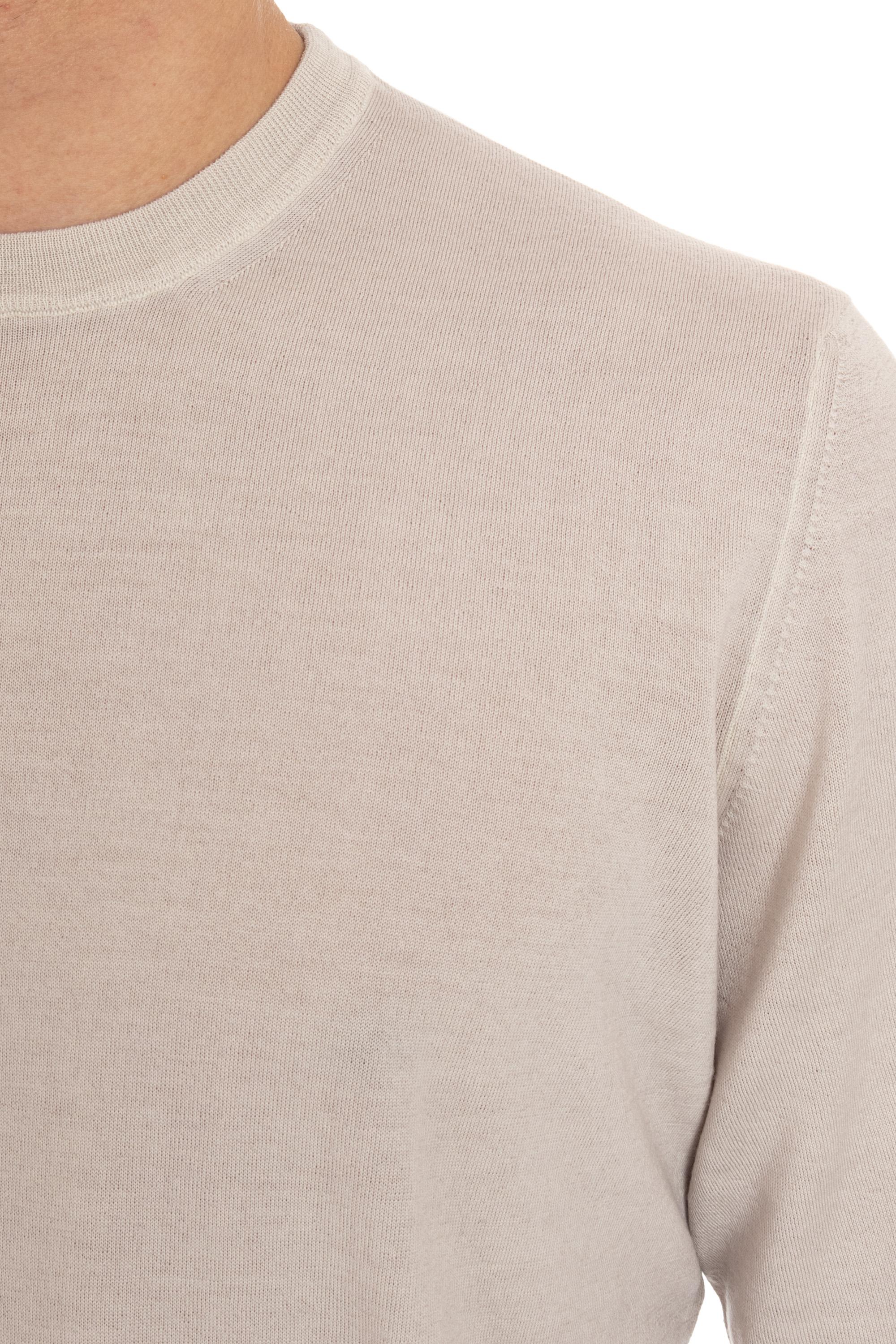 Maglia girocollo in lana acquerello super 140's D0D103A/4 120 Drumohr 