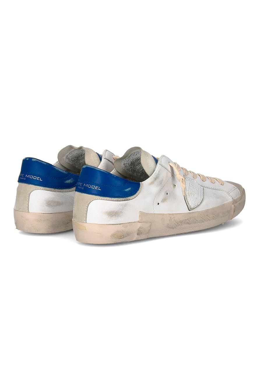 Sneaker low PRSX bimateriale talloncino bluette PRLU PRSX/12 WX46 Philippe Model 