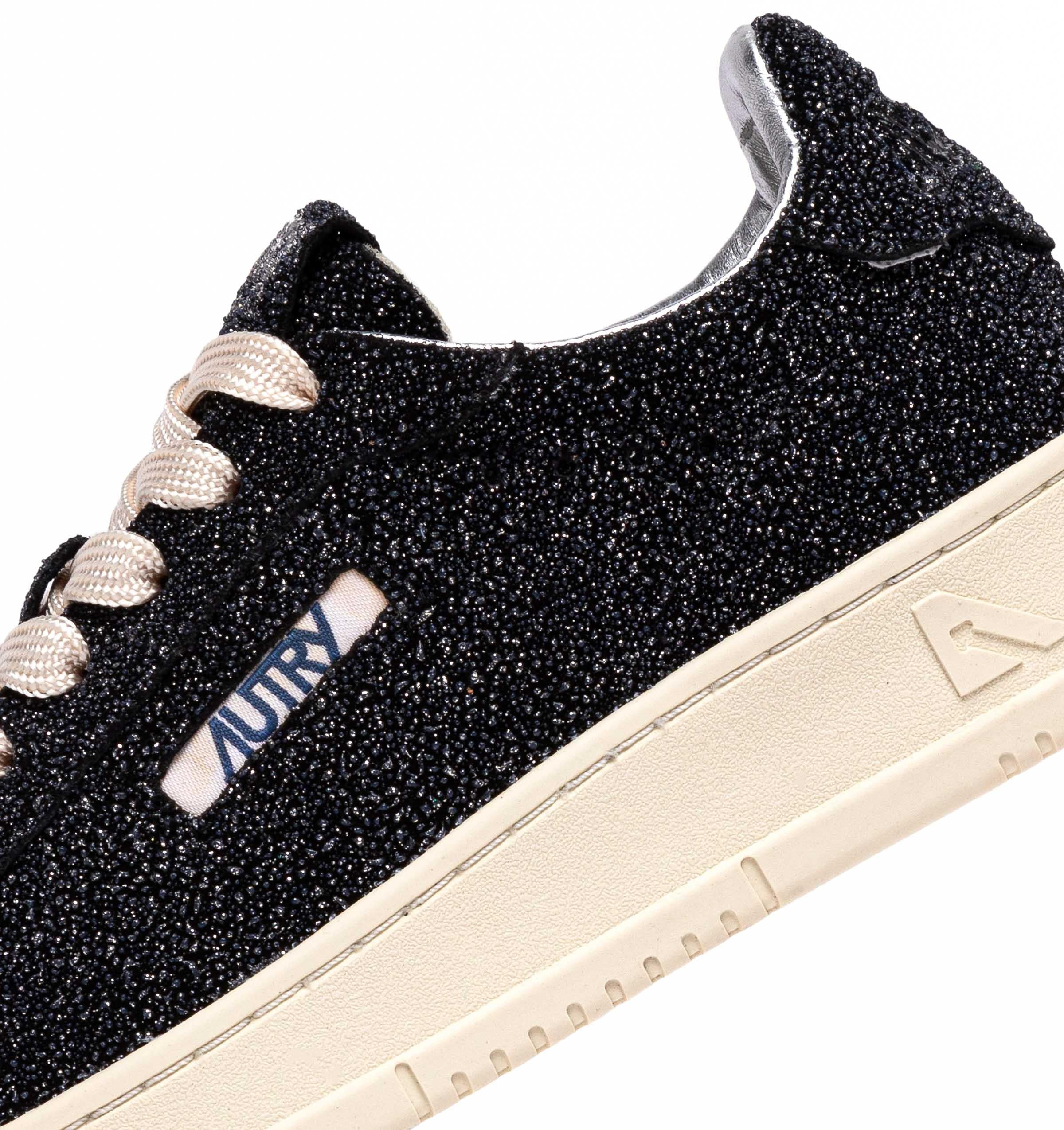 Autry Sneaker donna con strass modello Dallas ADLW US03 BALCK 