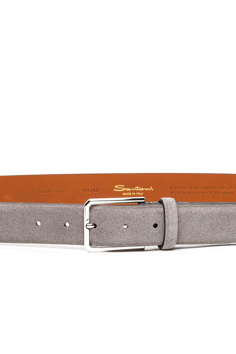 Santoni Cintura in camoscio CM35VS003B91E2MO M45 
