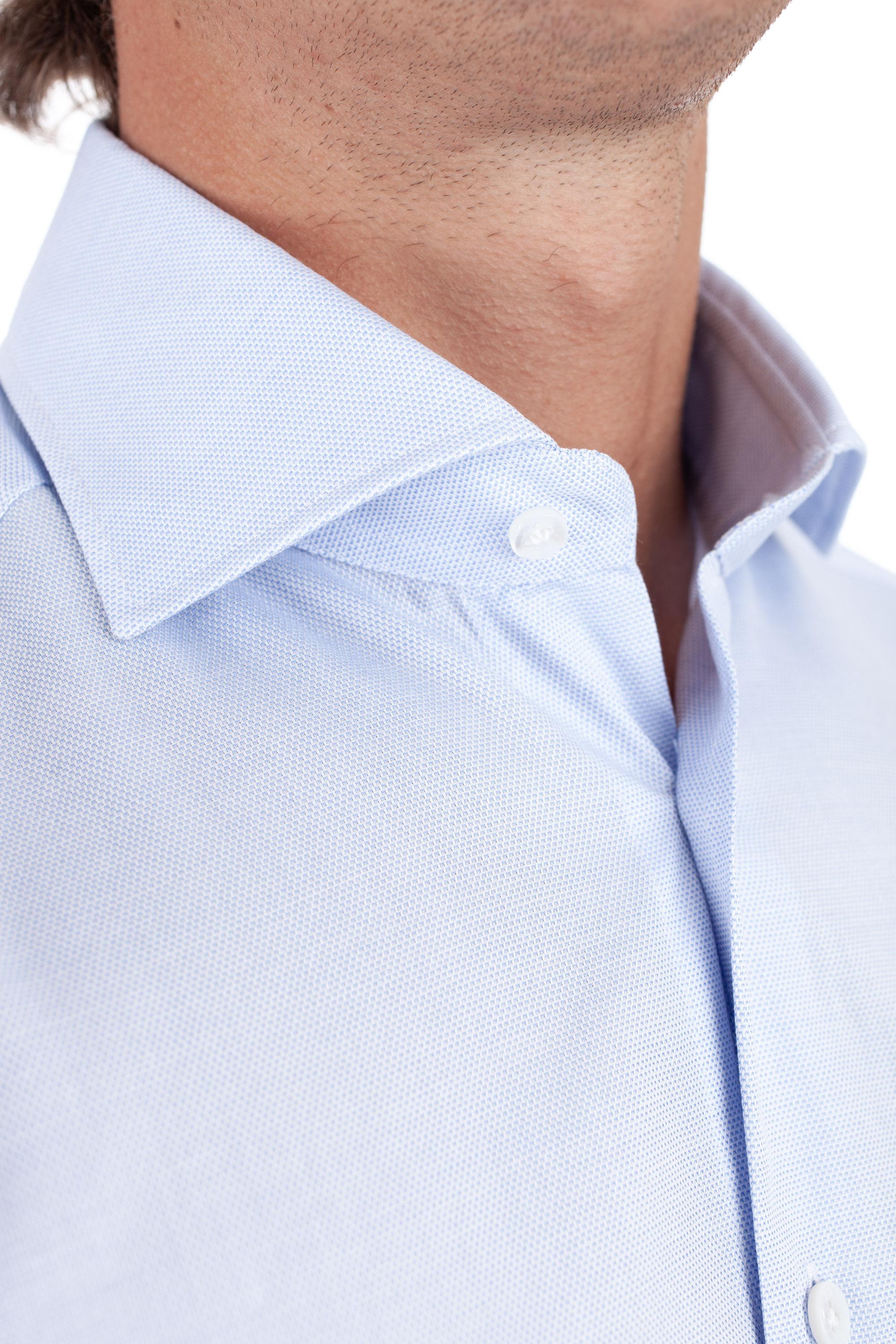 Camiciamicro tramata in cotone linea culto K1U13P0134111/2 2 Barba 