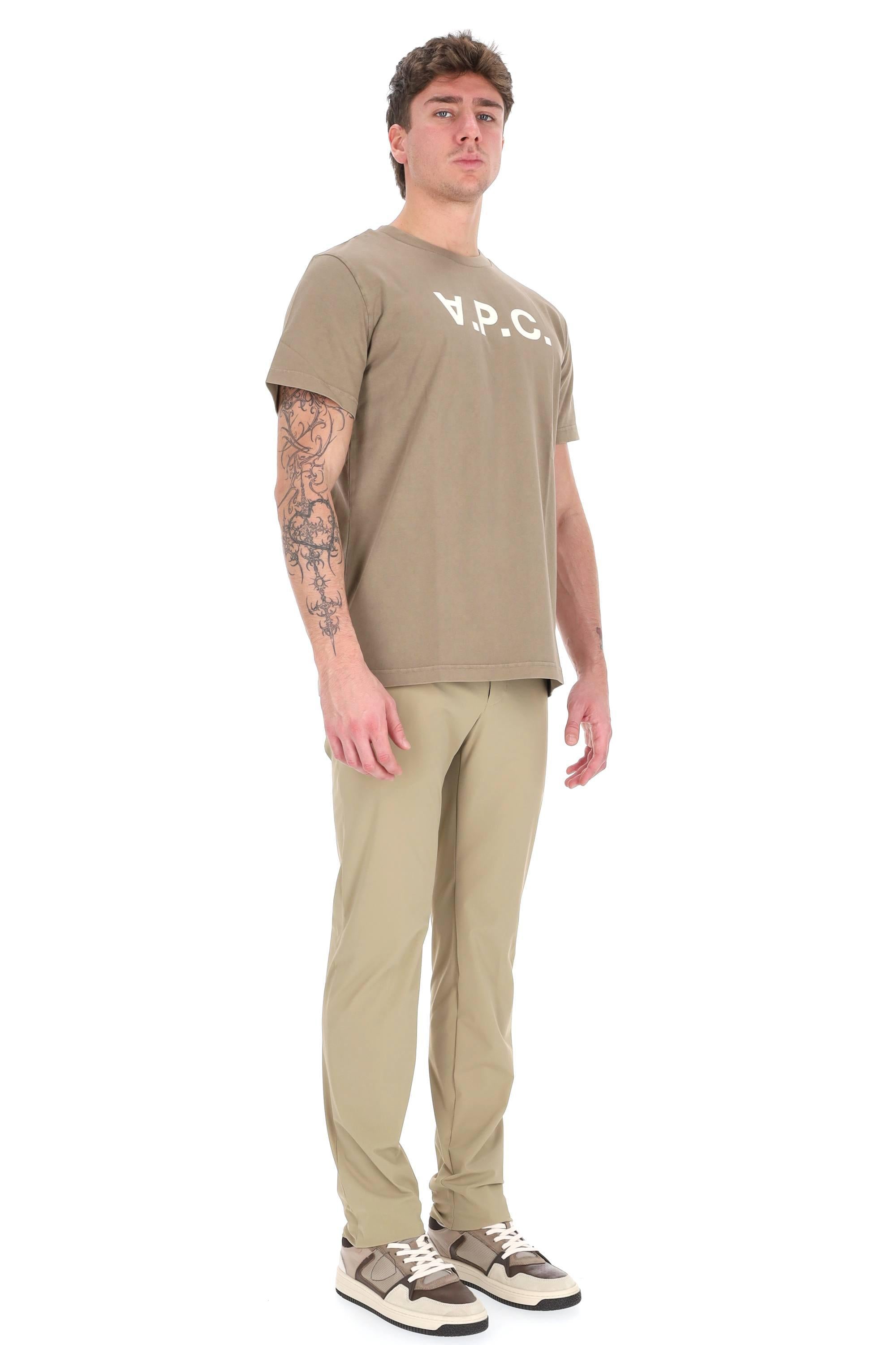 A.P.C. T-shirt in cotone grand VPC COHMB-M26384 JMA-KAKI 