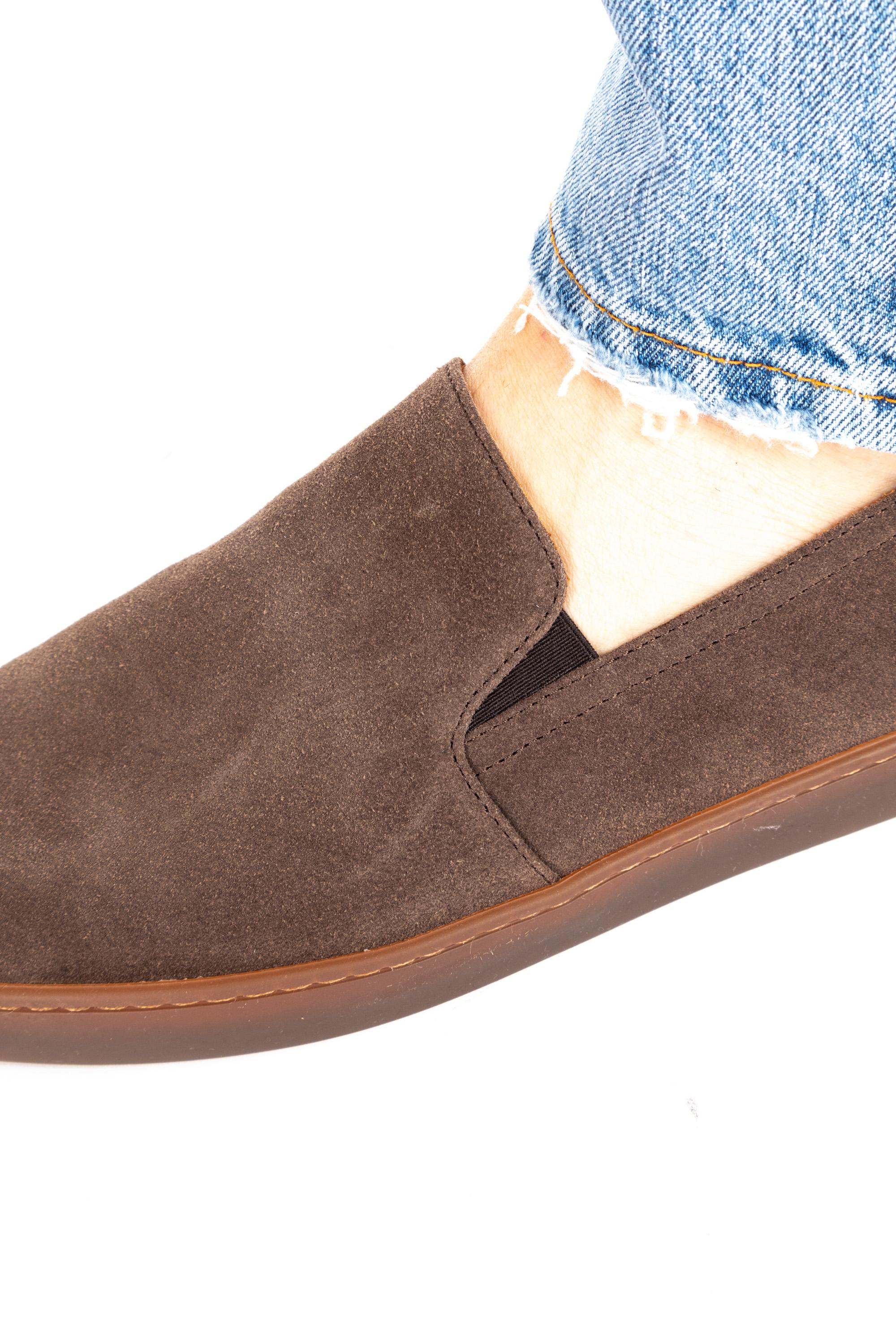 Espadrillas in camoscio suola flex mod. Rodi RODI/2 QUINOA Henderson 