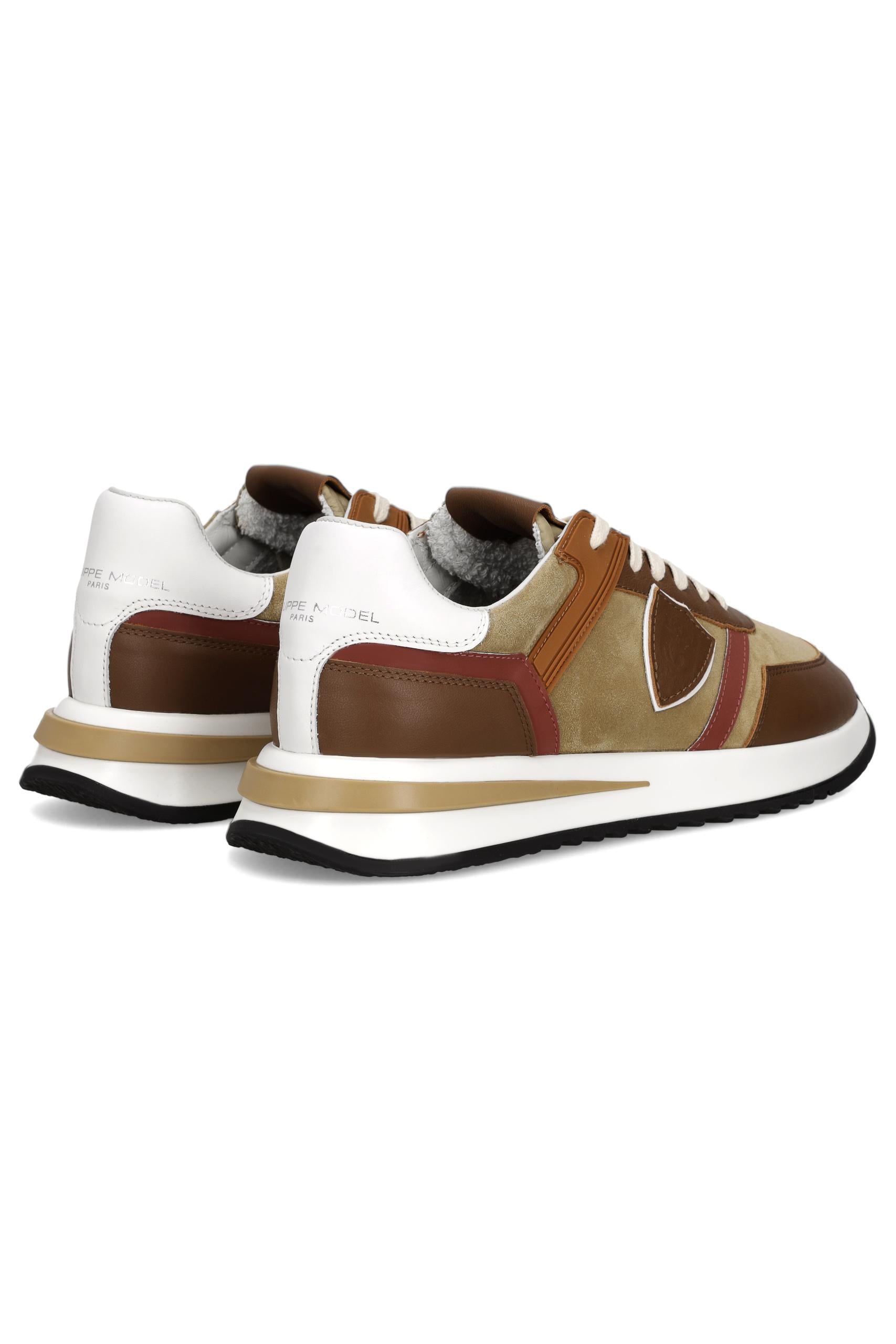 Sneaker in camoscio e pelle modello Tropez 2.1 TYLU TROPEZ/5 WX11 Philippe Model 
