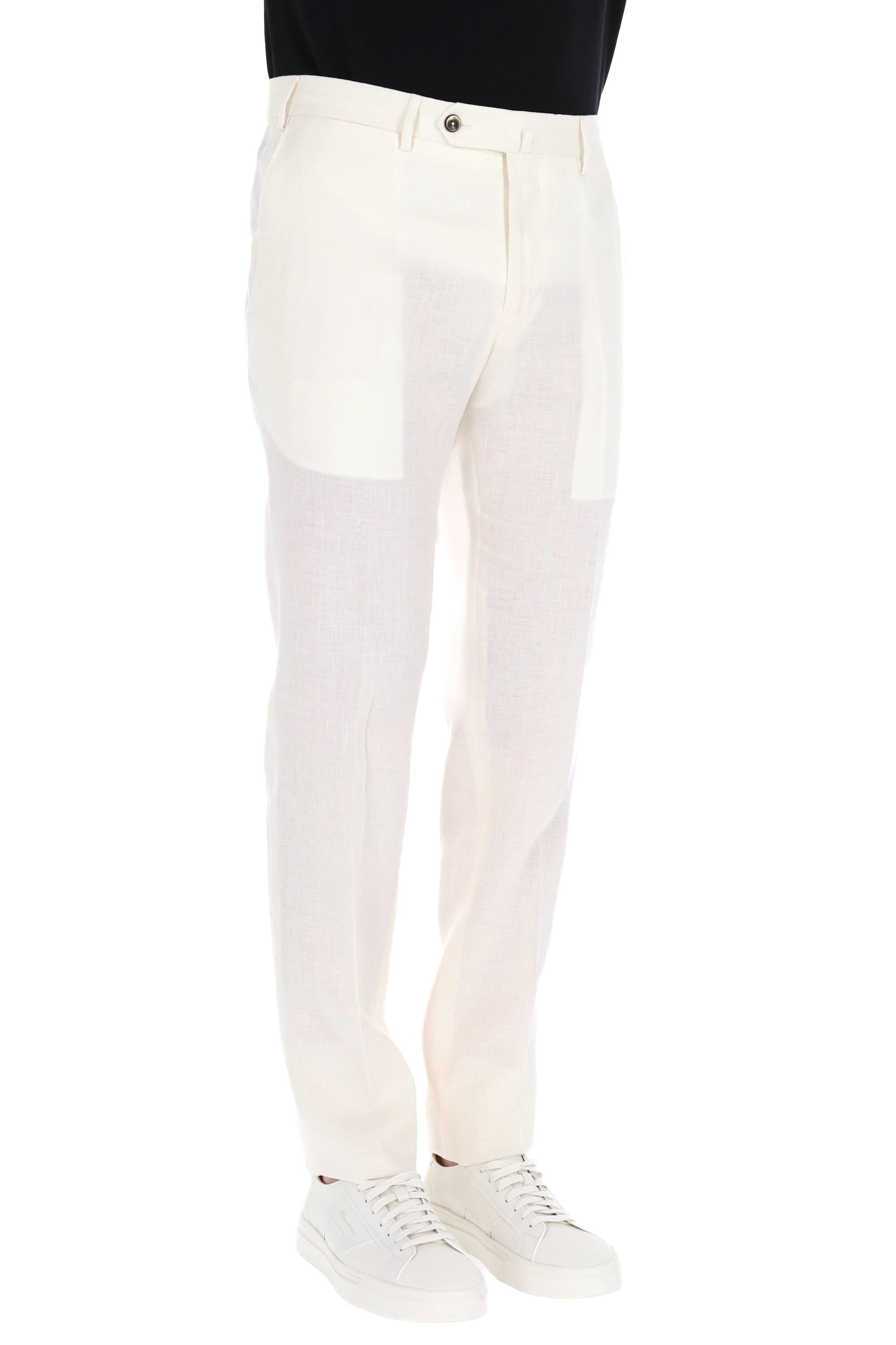 Pantalone in puro lino Slim fit VS01Z00CL1 BB58 0015 PT Torino 