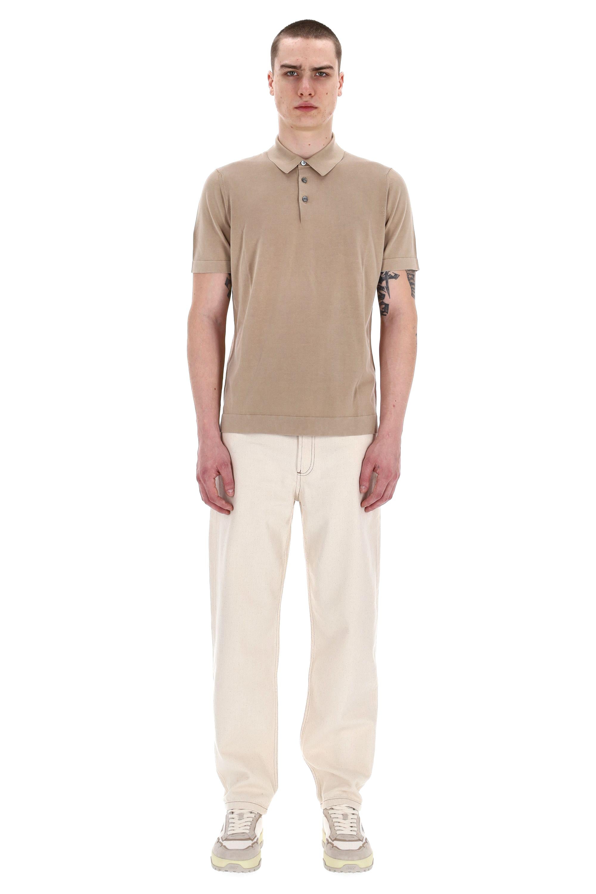 Drumohr Polo in cotone frosted superlight D0GF202N-2 515 