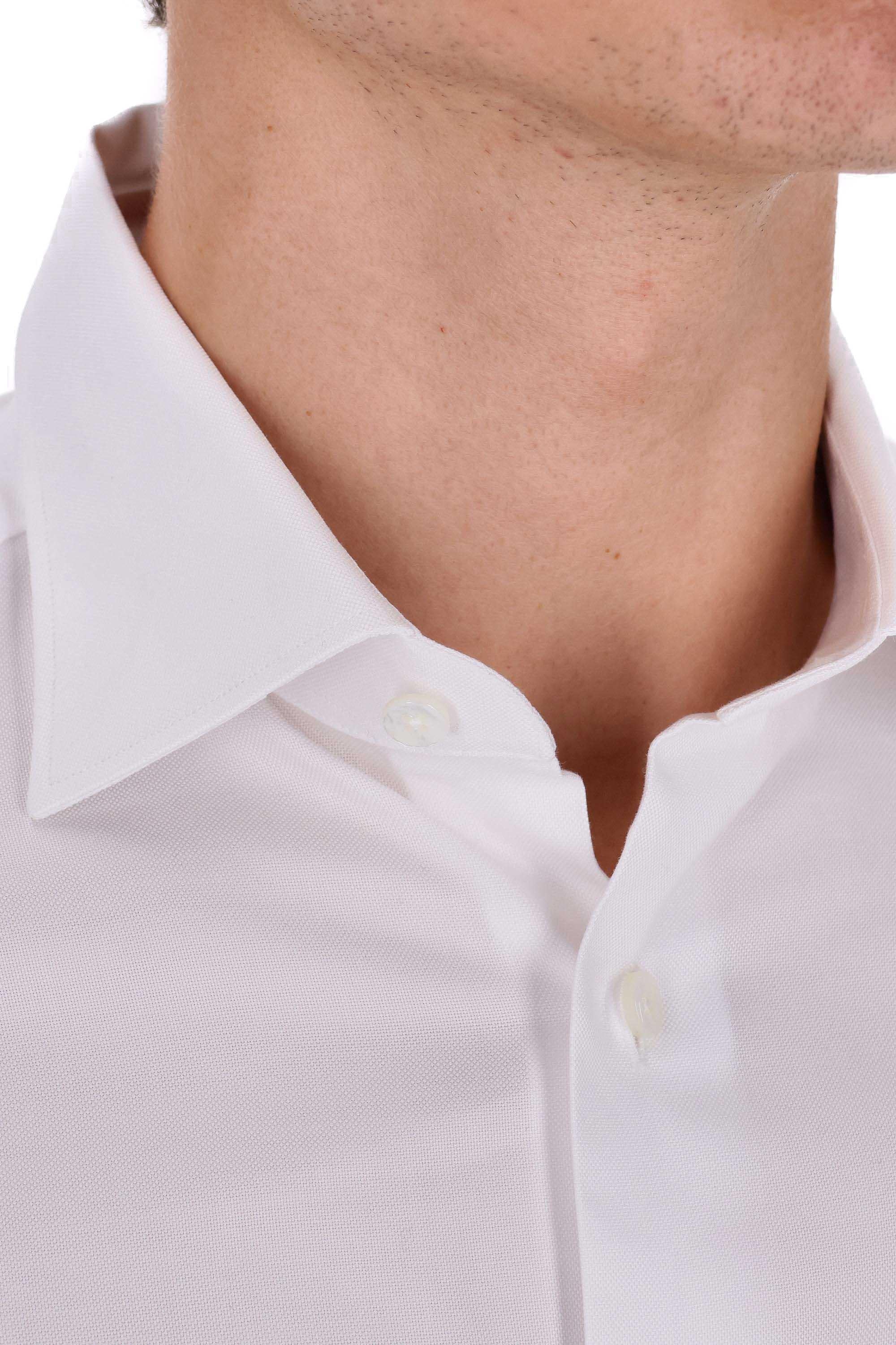 Zegna Camicia in oxford di cotone 201620A2-9MS0JI 100 