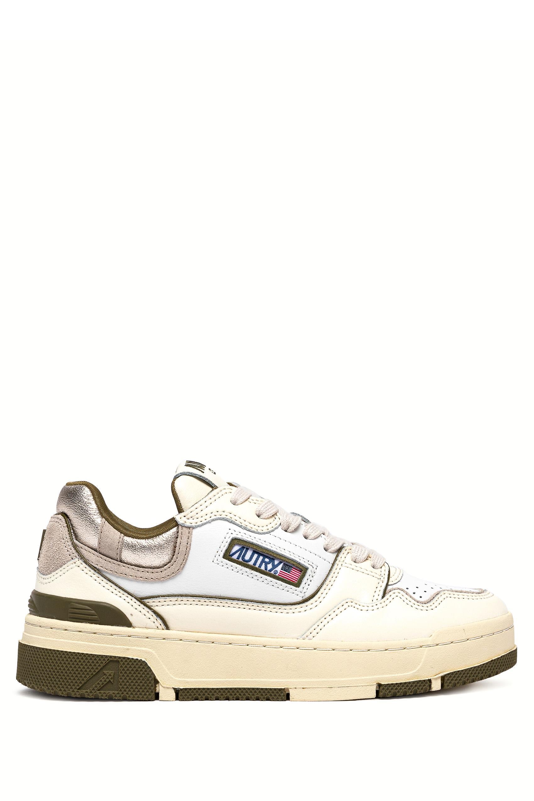 Sneaker donna modello CLC ROLW TE02 WHT/LIZARD Autry 