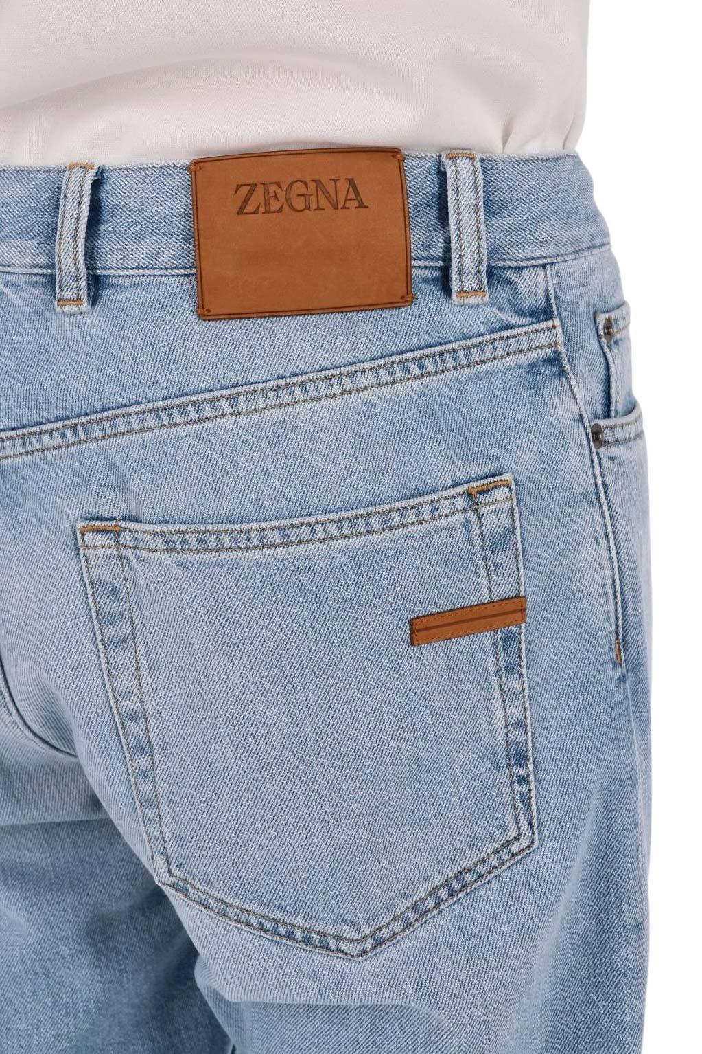 Zegna Jeans denim City light washing UHIK1A3-CITYE 008 