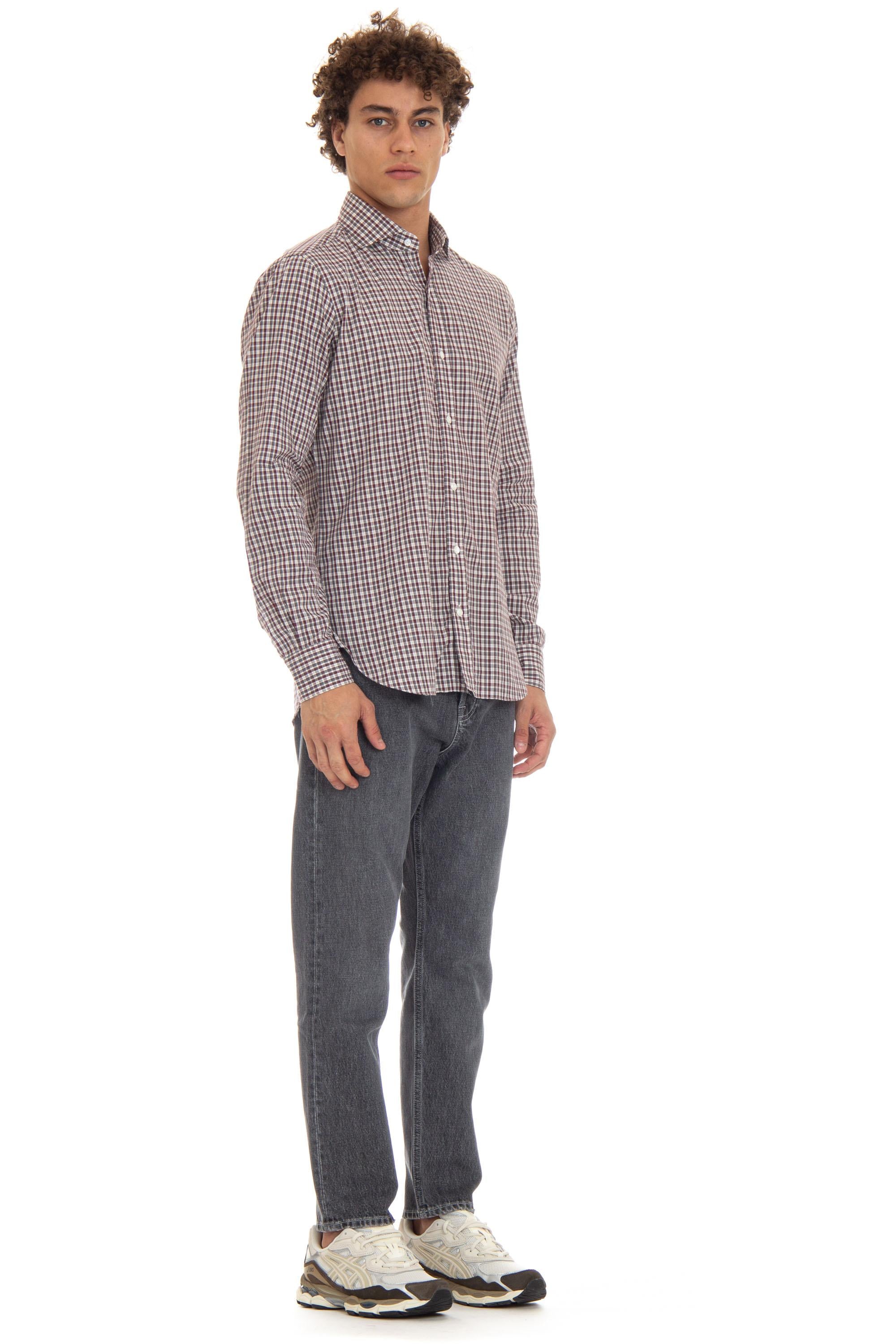Camicia vichy linea Dandylife LFU13P0144033.X 0001 Barba 