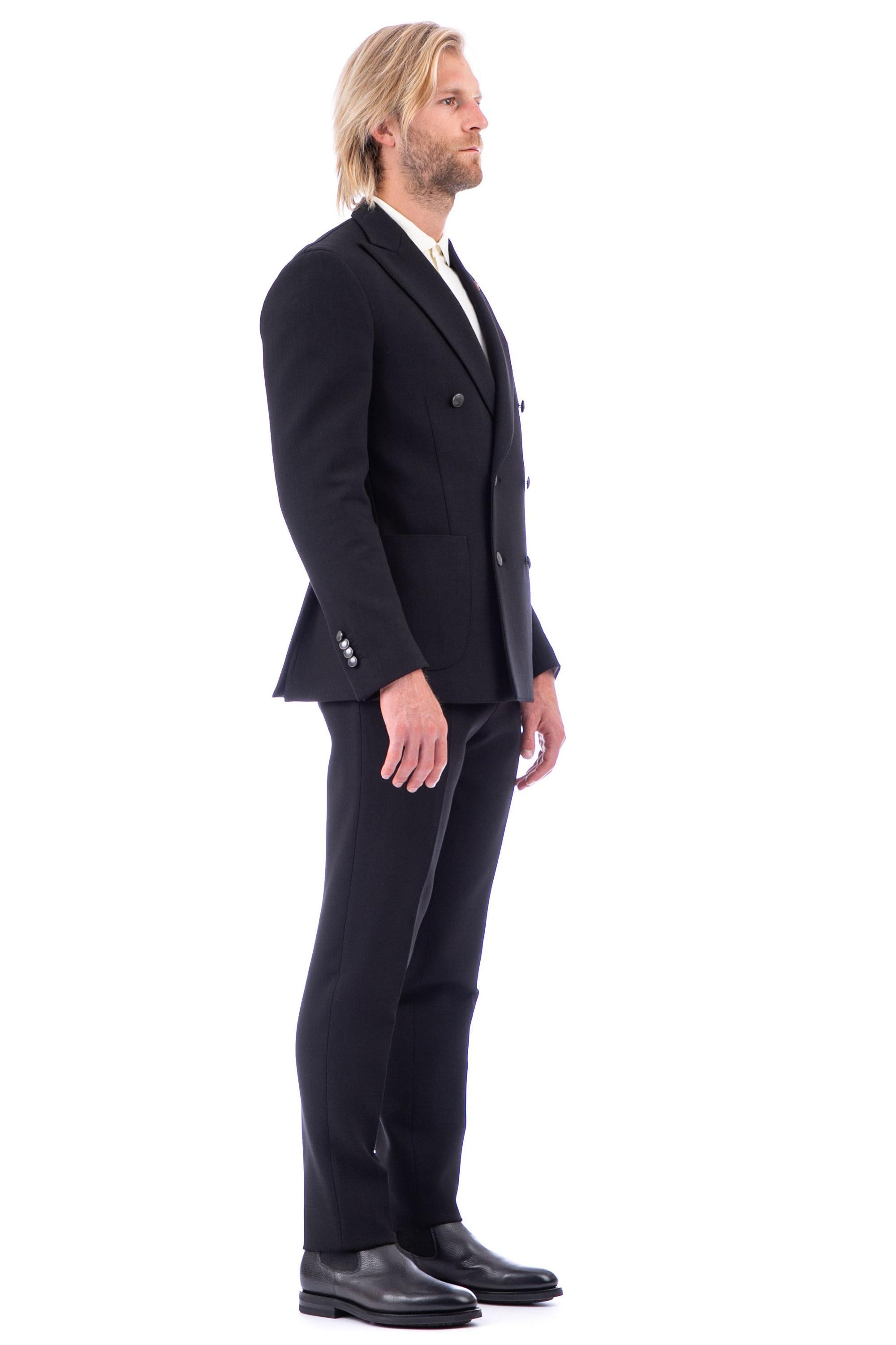 Abito special in lana tecnica drop 7 IR425AEX IREL59750 999 Lardini 