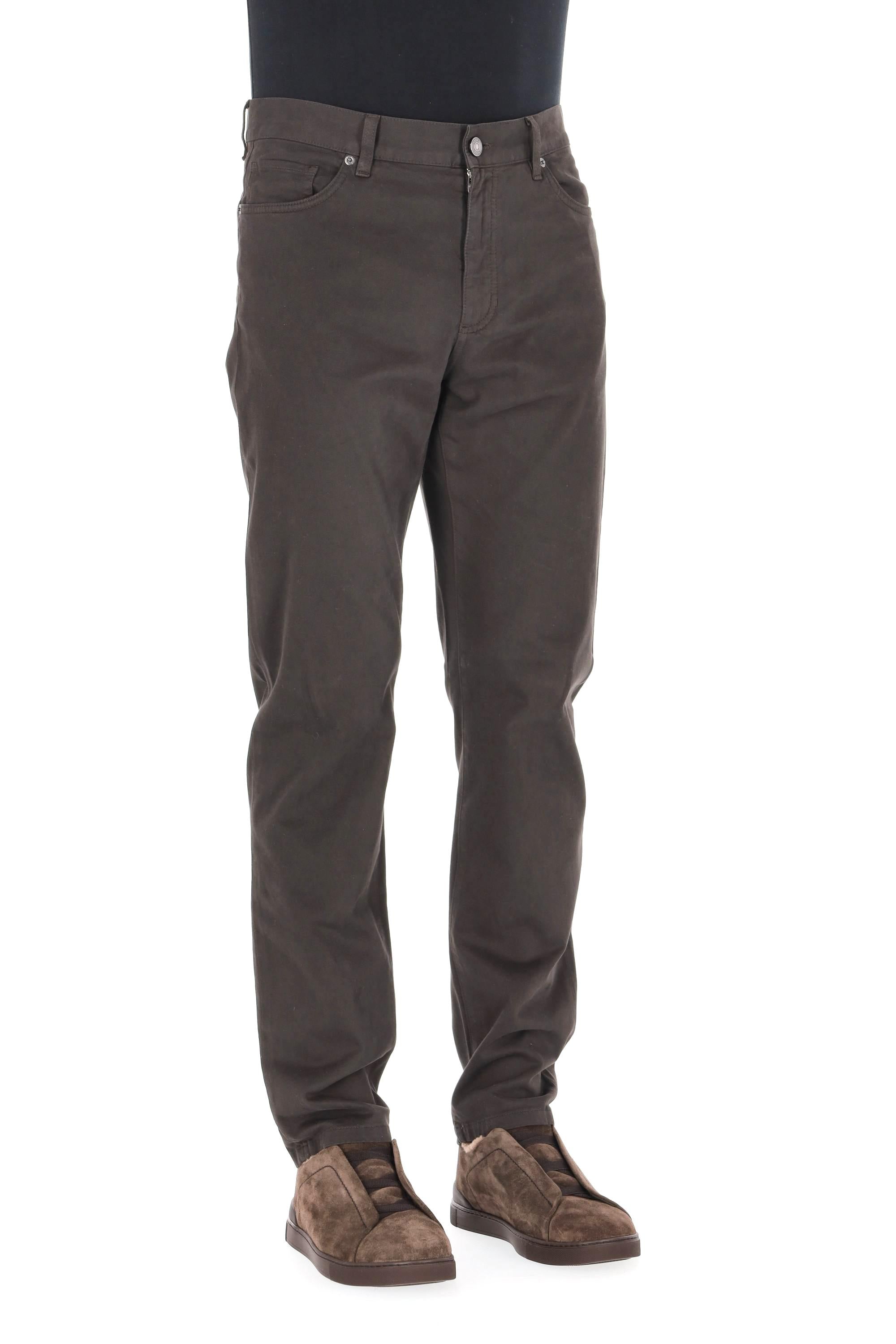 Zegna 5 tasche color in caldo cotone mod. City UGPZWA2-CITY M69 