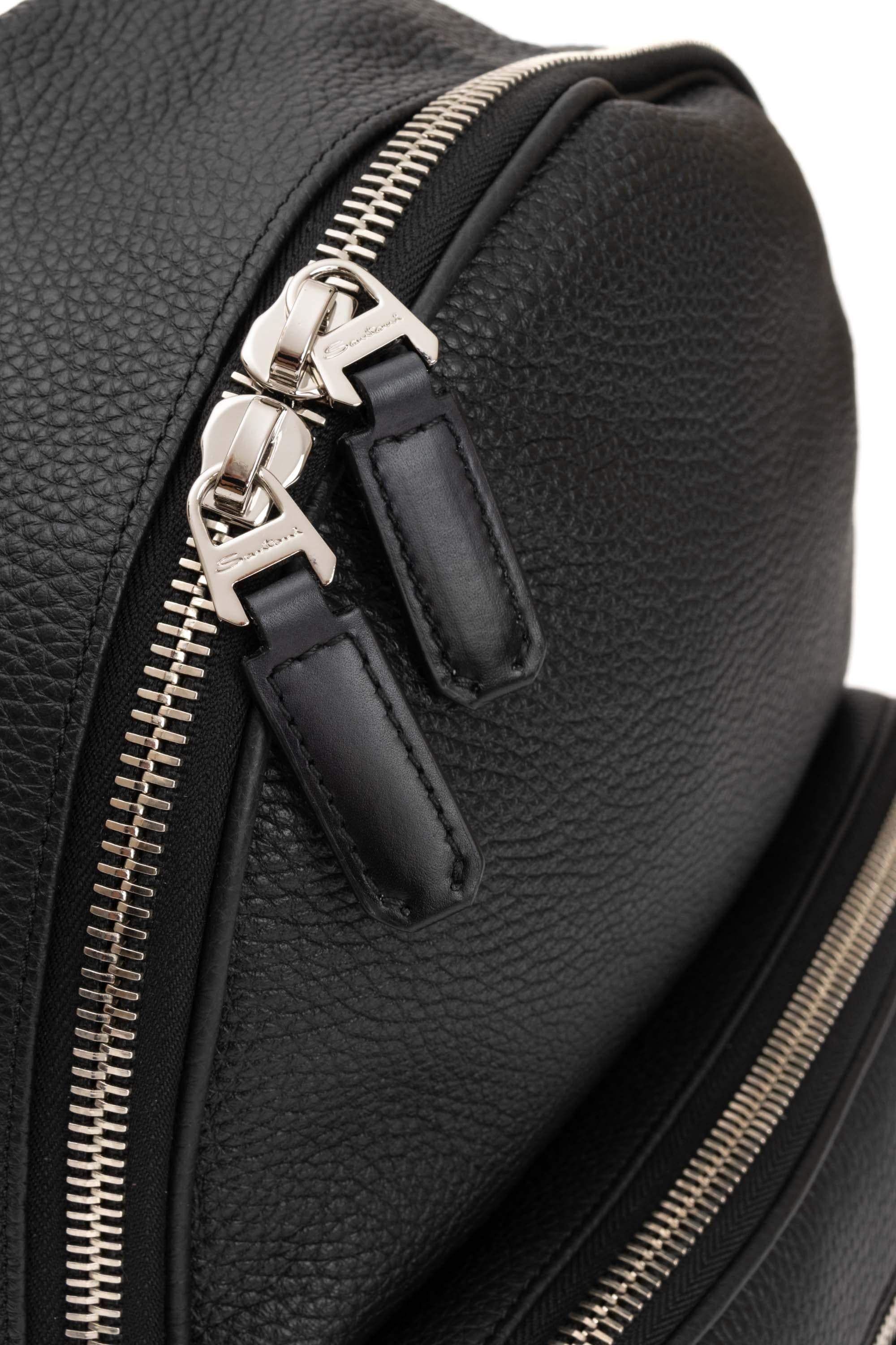 Zaino in pelle bottalata UIBBA2364EN-A2IB/2 N01 Santoni 