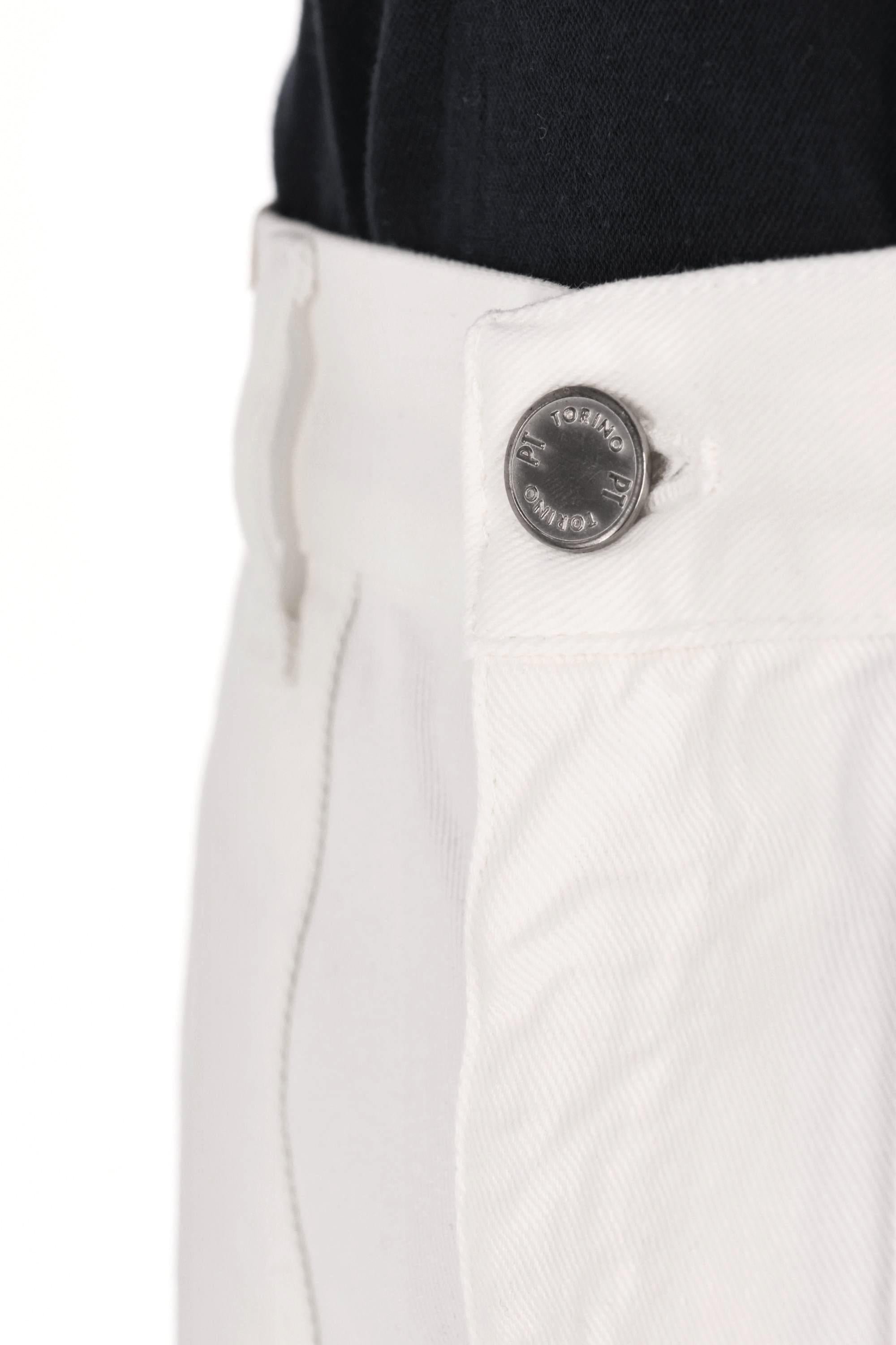 PT Denim Pantalone bull in cotone fatigue C5AP09ZD TX14T0 Y018 