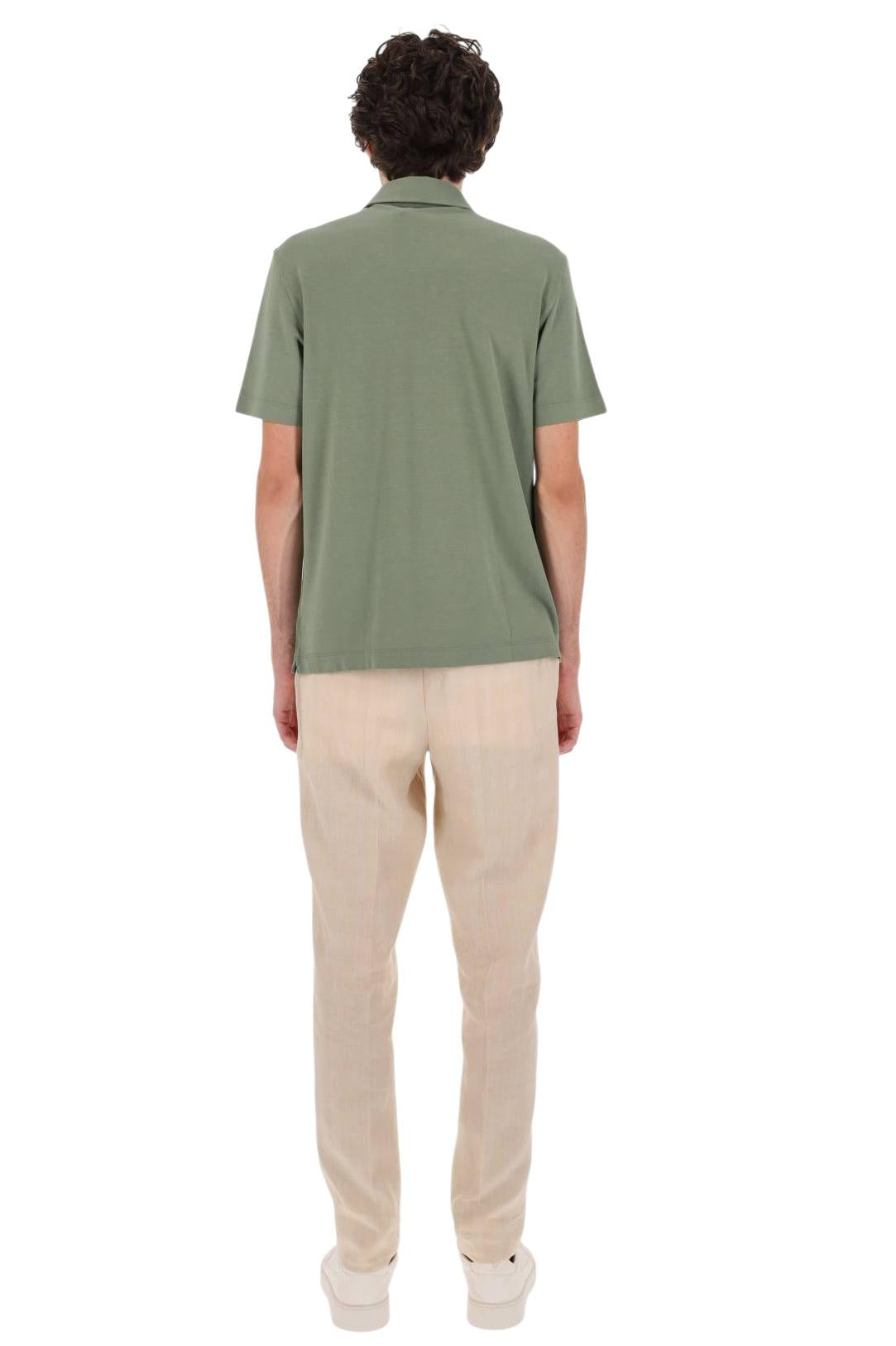 Drumohr Polo in cotone ice cotton DTJ202B-5 440 