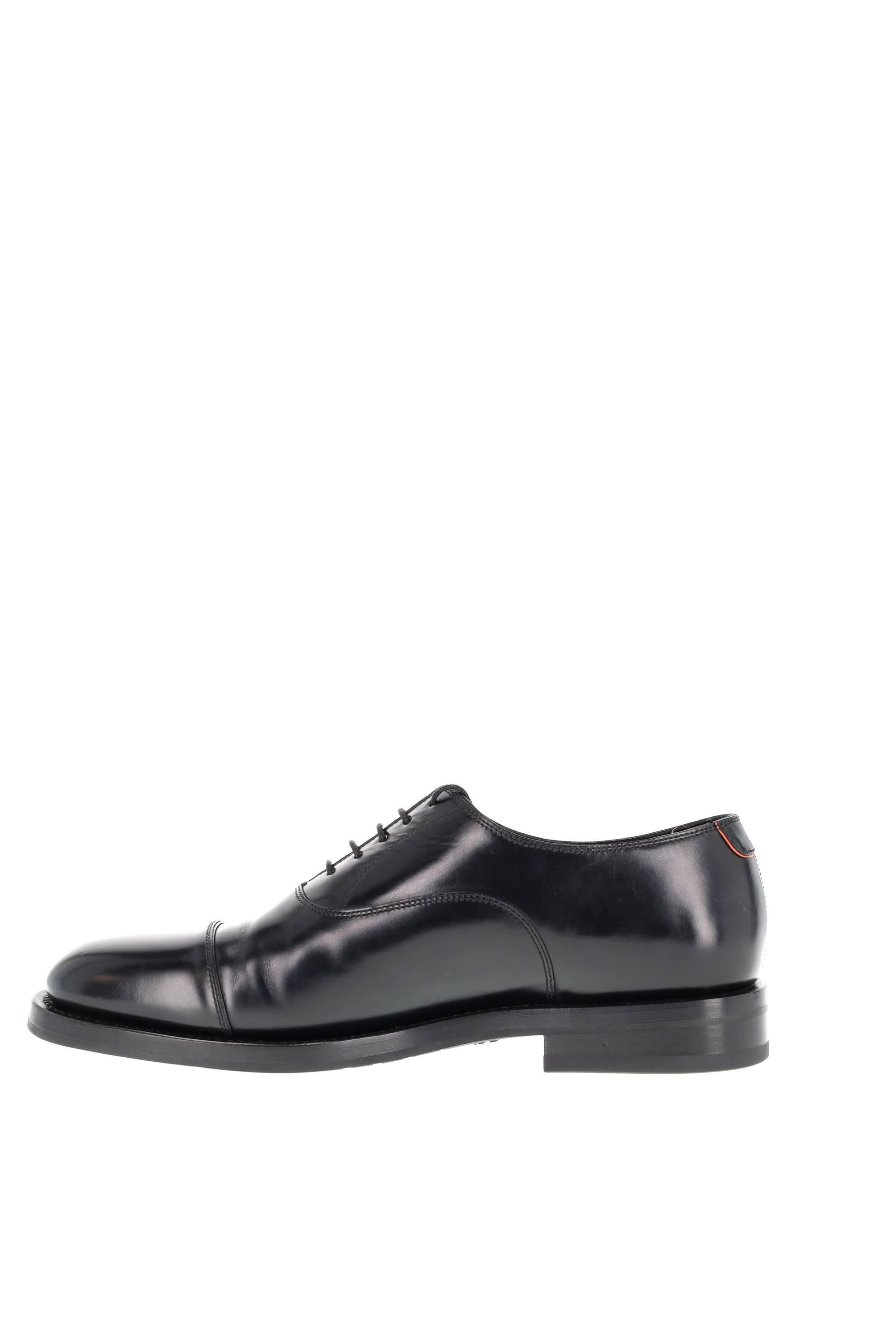 Santoni Scarpa stringata oxford in pelle MCAD18883JJ6BNTG N01 