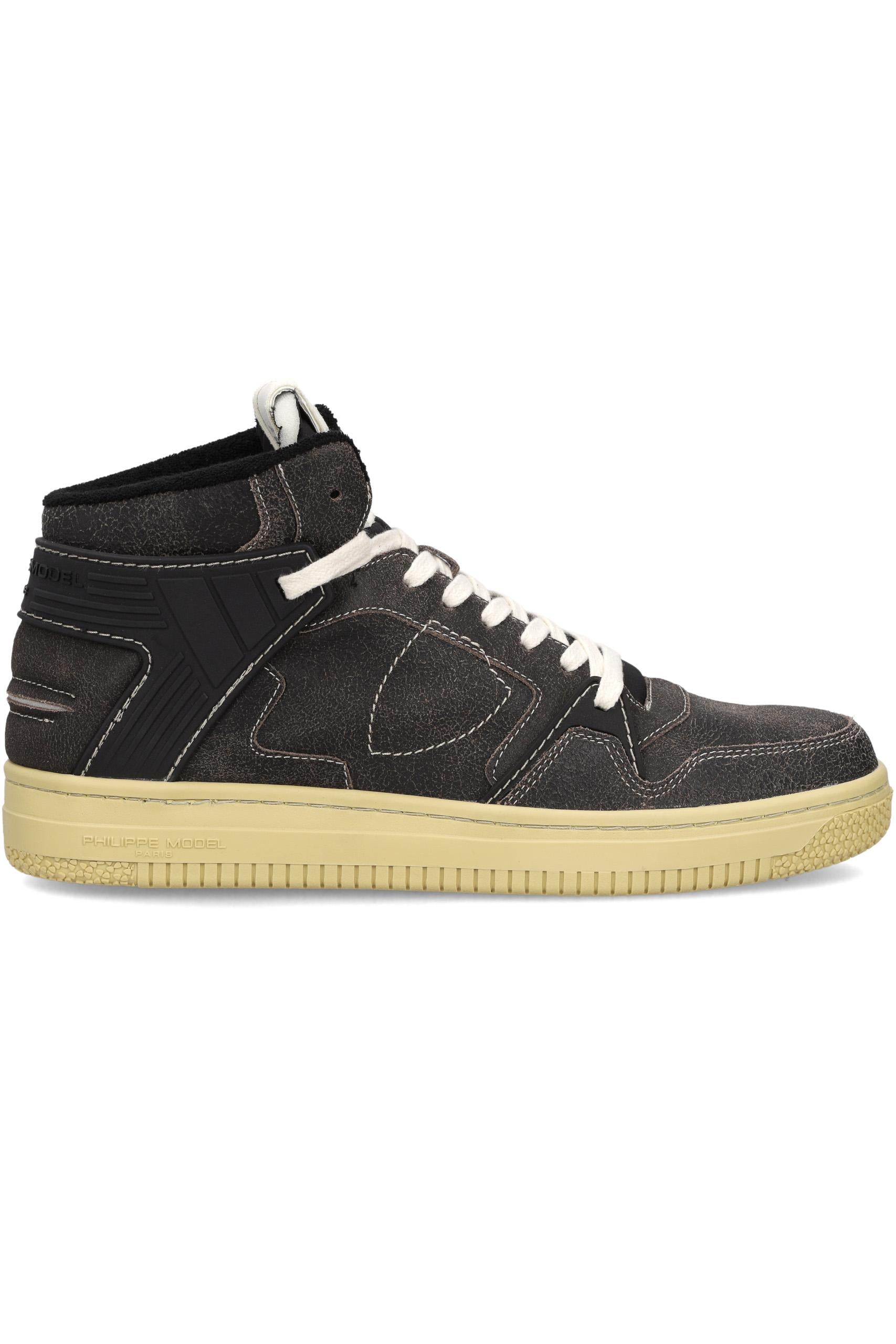 Sneaker mid in pelle mod. La Grande LGMU LA GRANDE/2 CR02 Philippe Model 