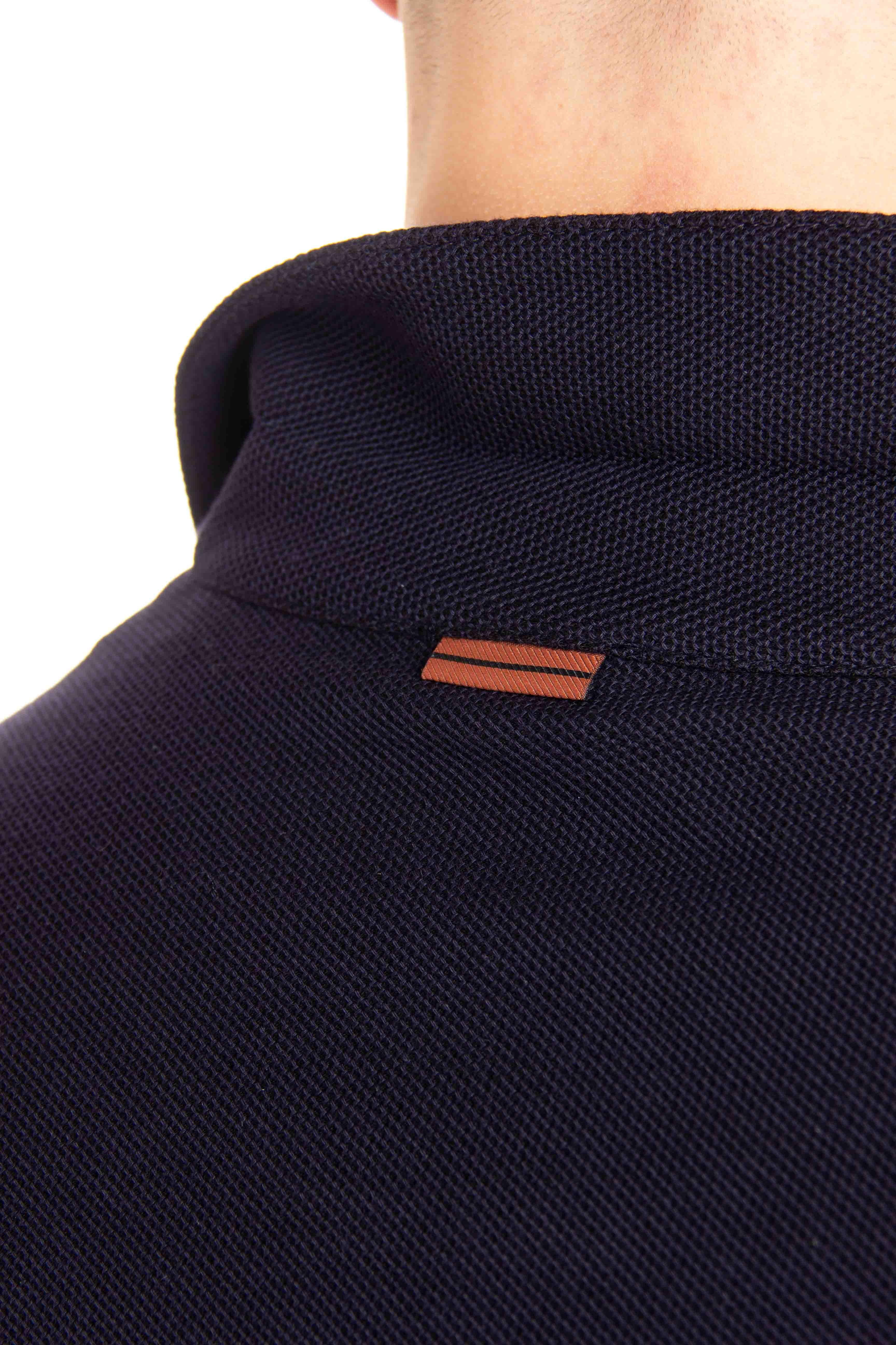 Zegna Polo in piquet di cotone UD321 A7-D781 B09 