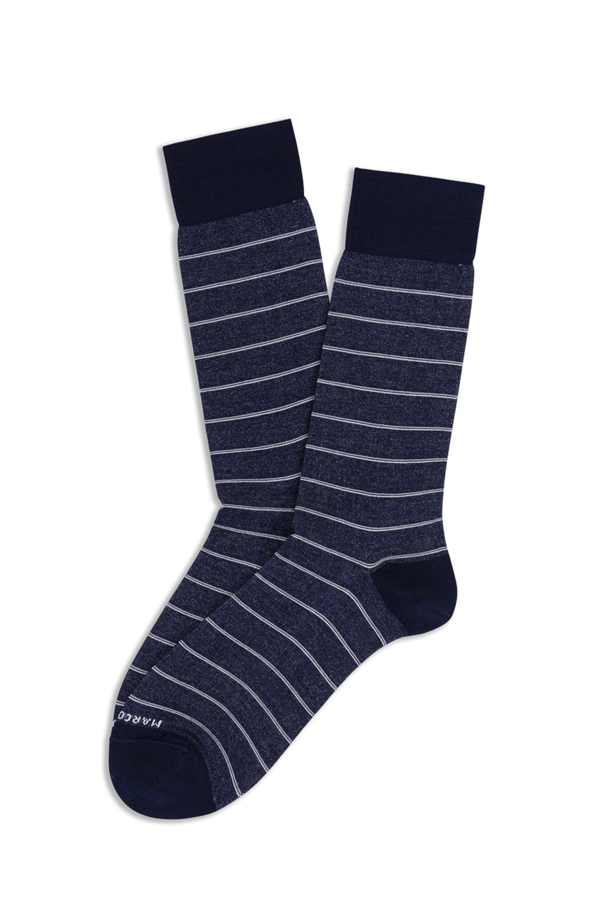Marcoliani Calza a righe in cotone linea Classic MAR4620L Y22 