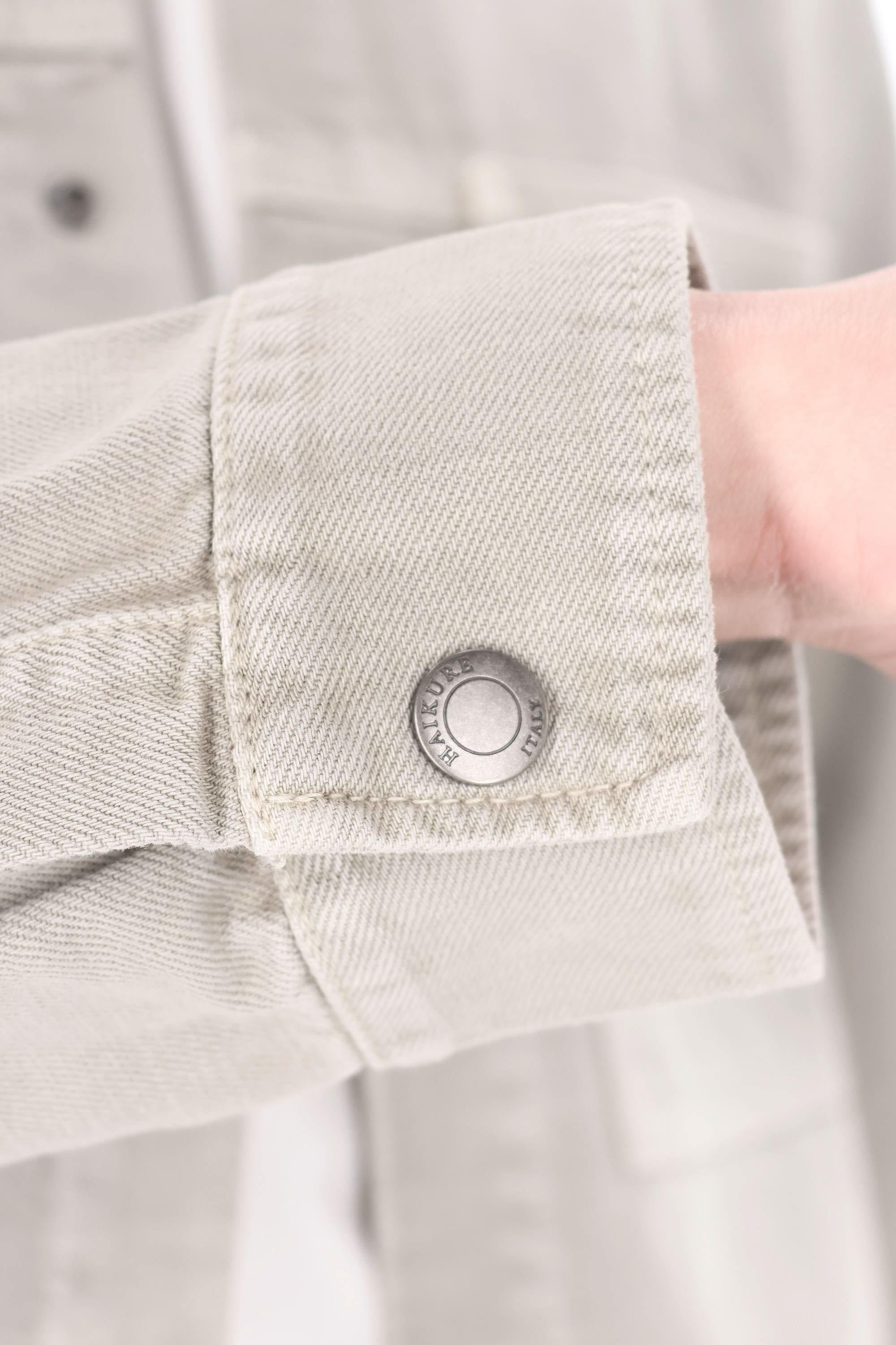 Haikure Overshirt in bull di cotone modello Arno 06057GF172PX T0170 