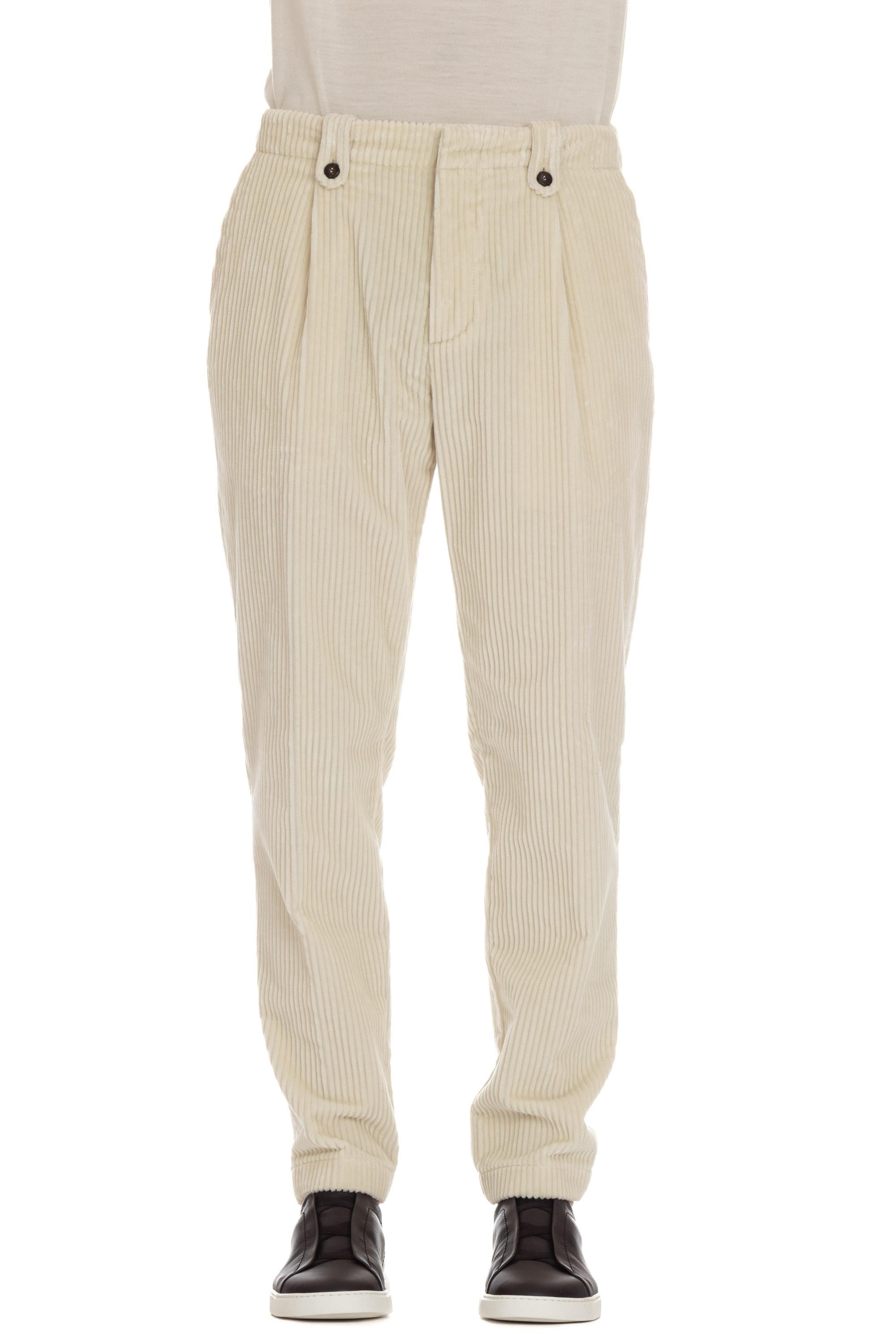 Pantalone in velluto costa roccia J75PANJ06 TES0J192 01 Eleventy 