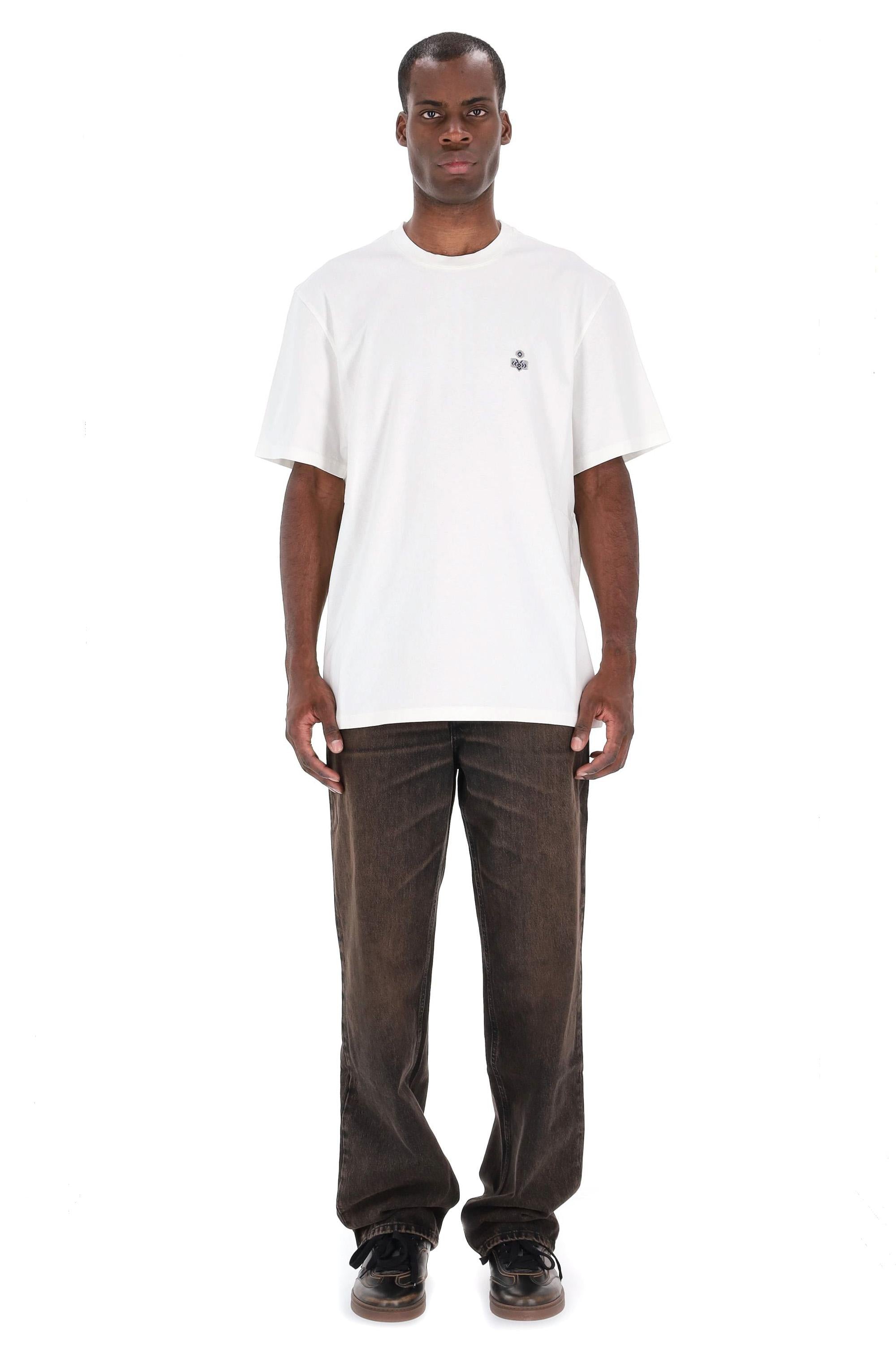 Isabel Marant T-shirt dettaglio tribale modello Hugo TS0149HE-C1N14H 20CK 