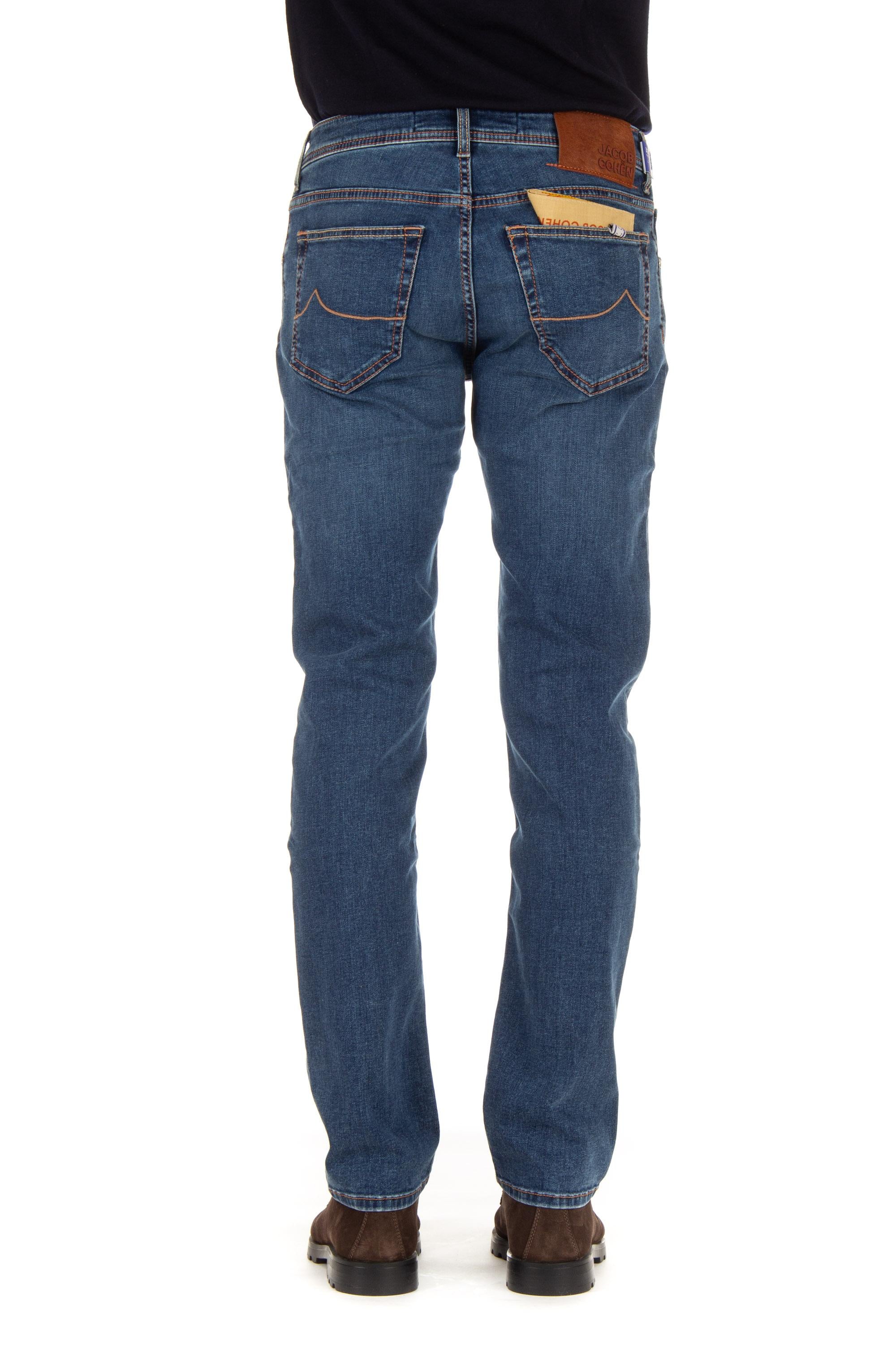 Jeans etichetta cognac nick slim fit E07 35S 3624  NICKSLIM 550D Jacob Cohen 
