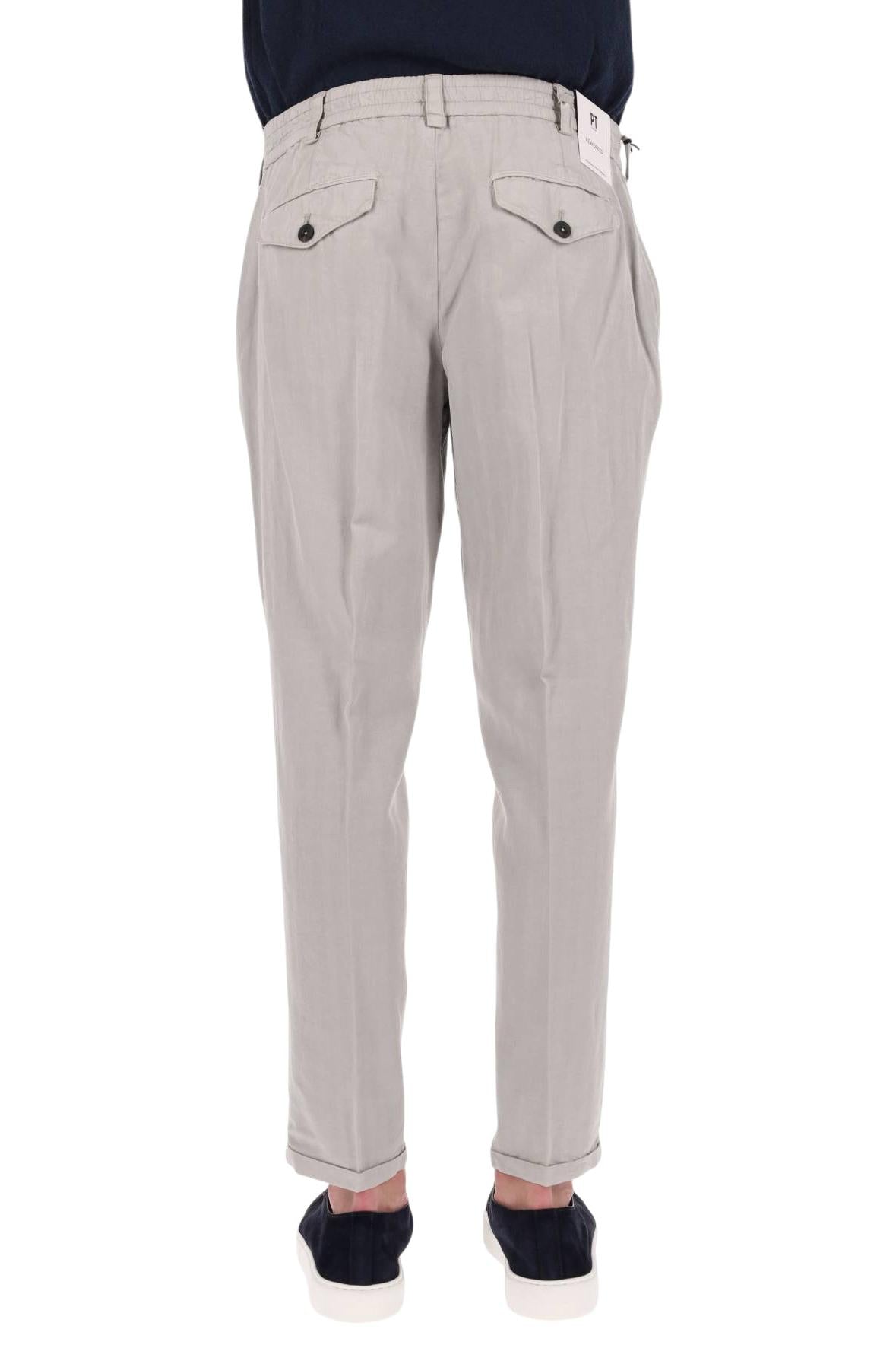 PT Torino Pantalone a resca in lyocell-lino-cotone The Rebel fit CORTRBB30RWL SD61-3 Y210 