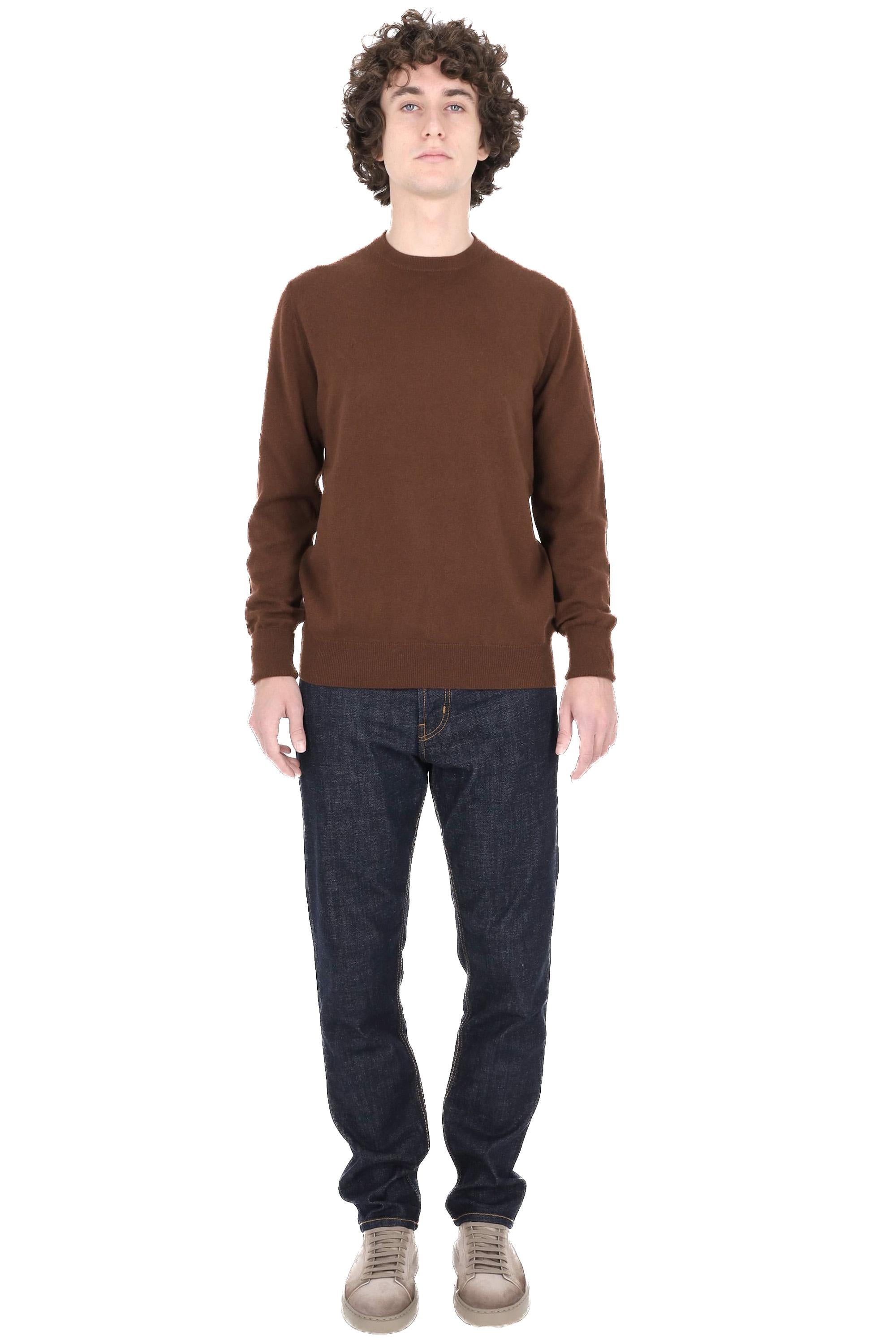 Ballantyne Maglia girocollo in cashmere 1 filo tinta unita B2P000 12K00/9 14702 