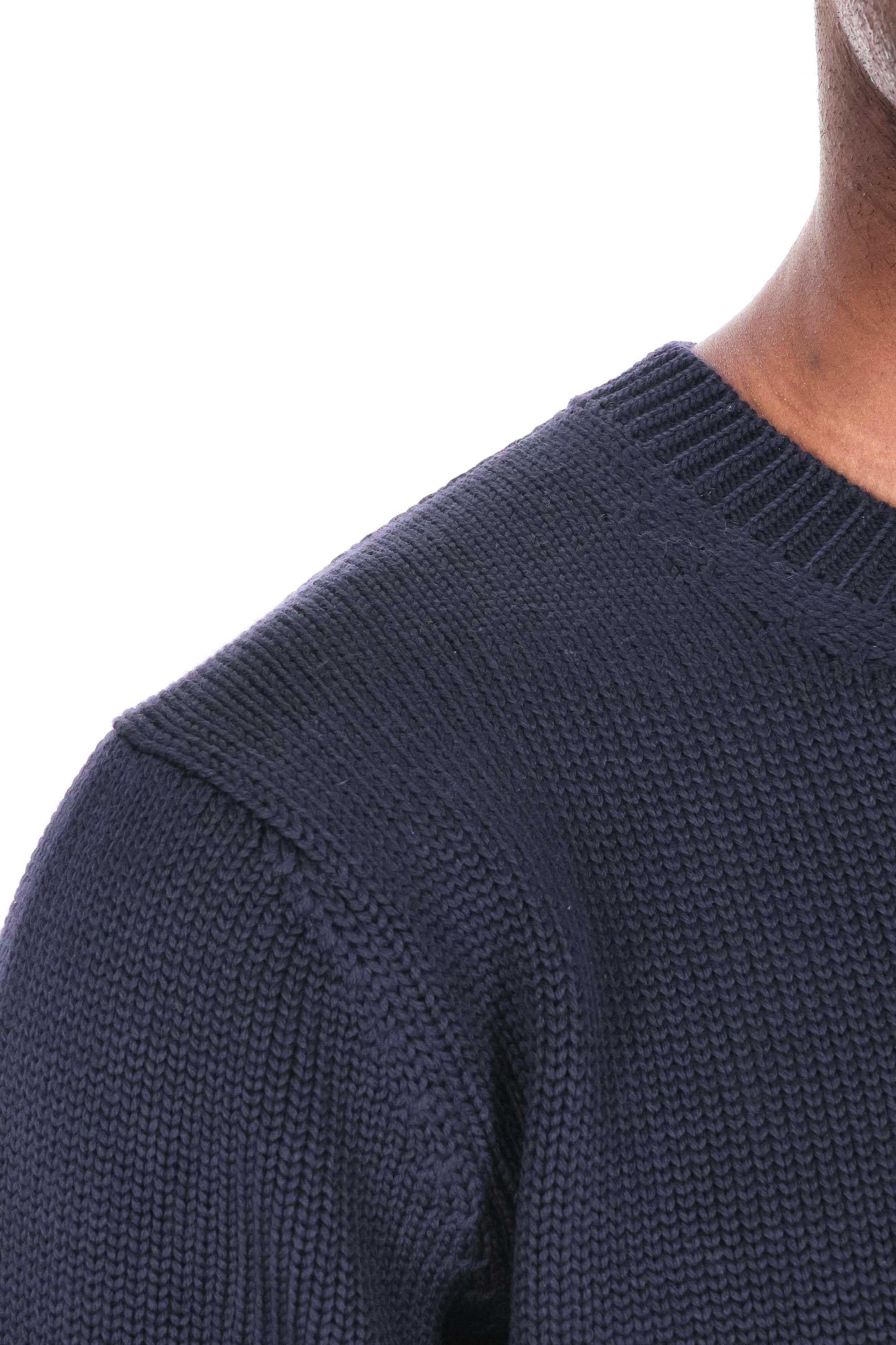 Maglia girocollo in lana merino 3M02001 M0210 Roberto Collina 