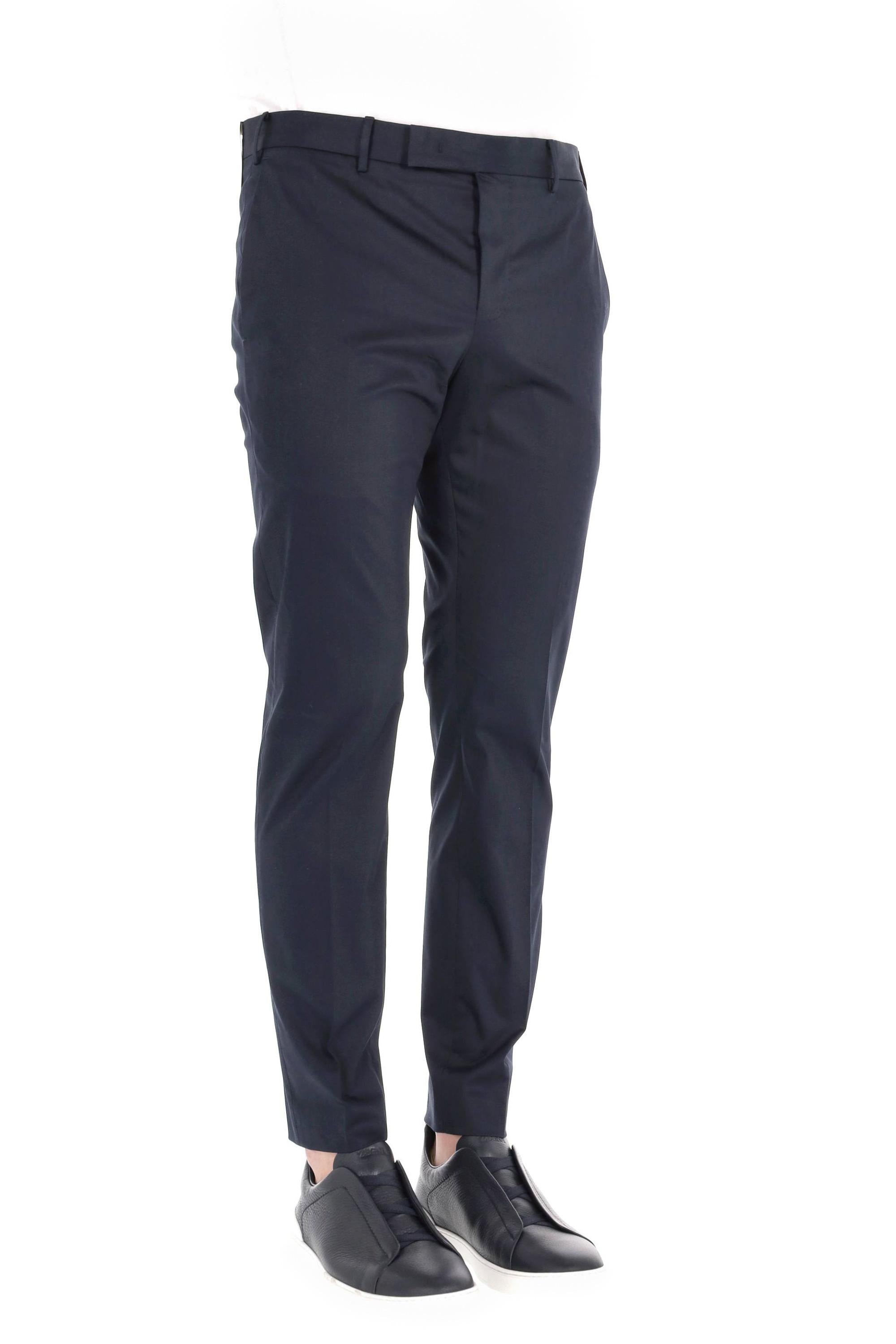 Pantalone in rasatello di cotone mod. Dieci ASX0Z00FWD NU68/4 0360 PT Torino 