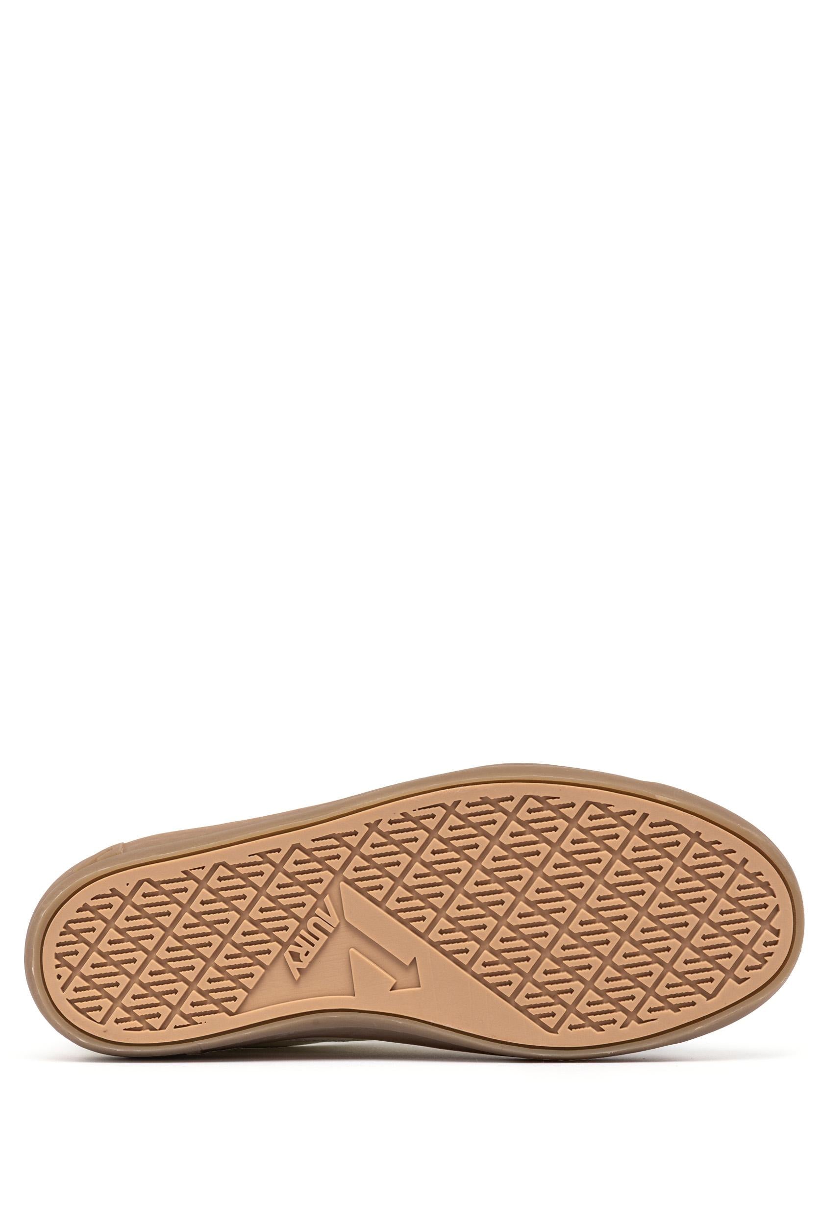 Autry Sneaker Windscape in pelle con talloncino nocciola SCLM UK08 MARSH/TAN 