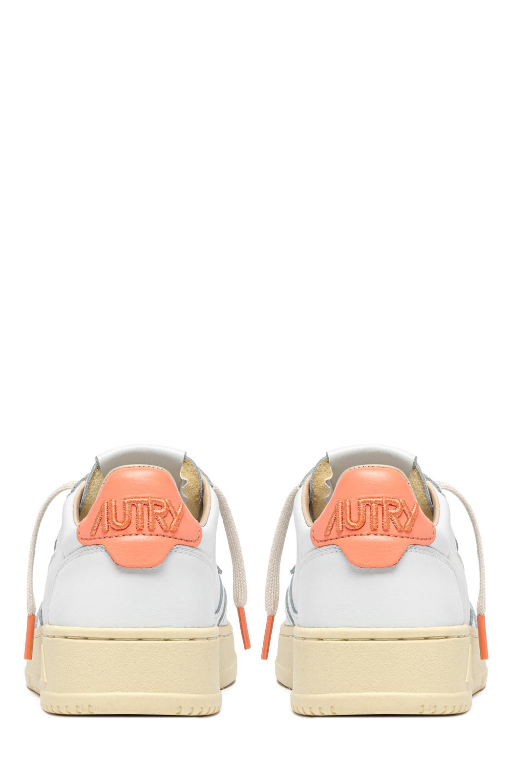 Autry Sneaker donna Medalist Floating Dreams talloncino pesca AULW DL03 WHT/PEACHP 
