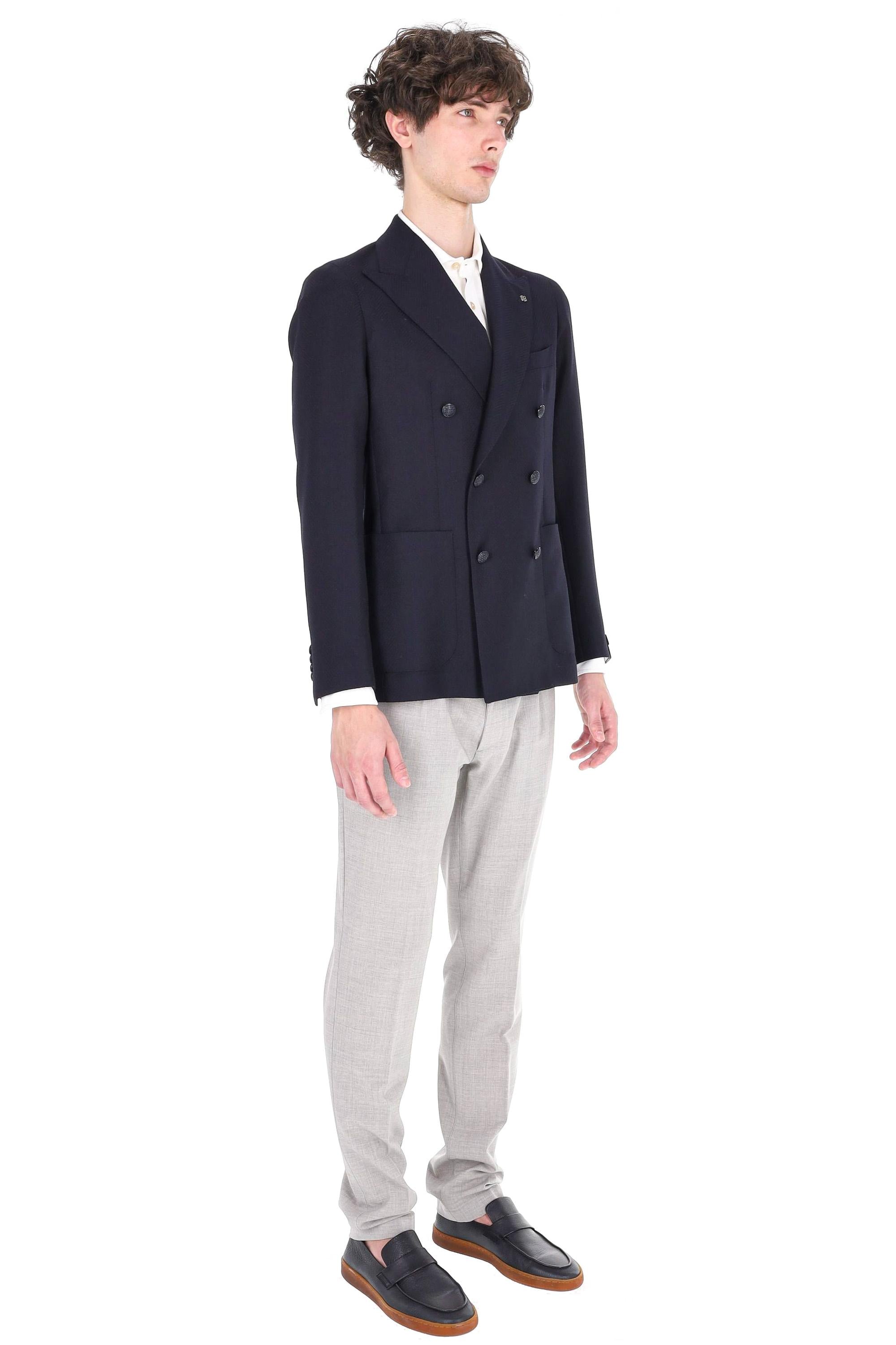 Tagliatore Giacca doppiopetto resca in lana vergine mod. Montecarlo 1SMC20K 120187 B1131 