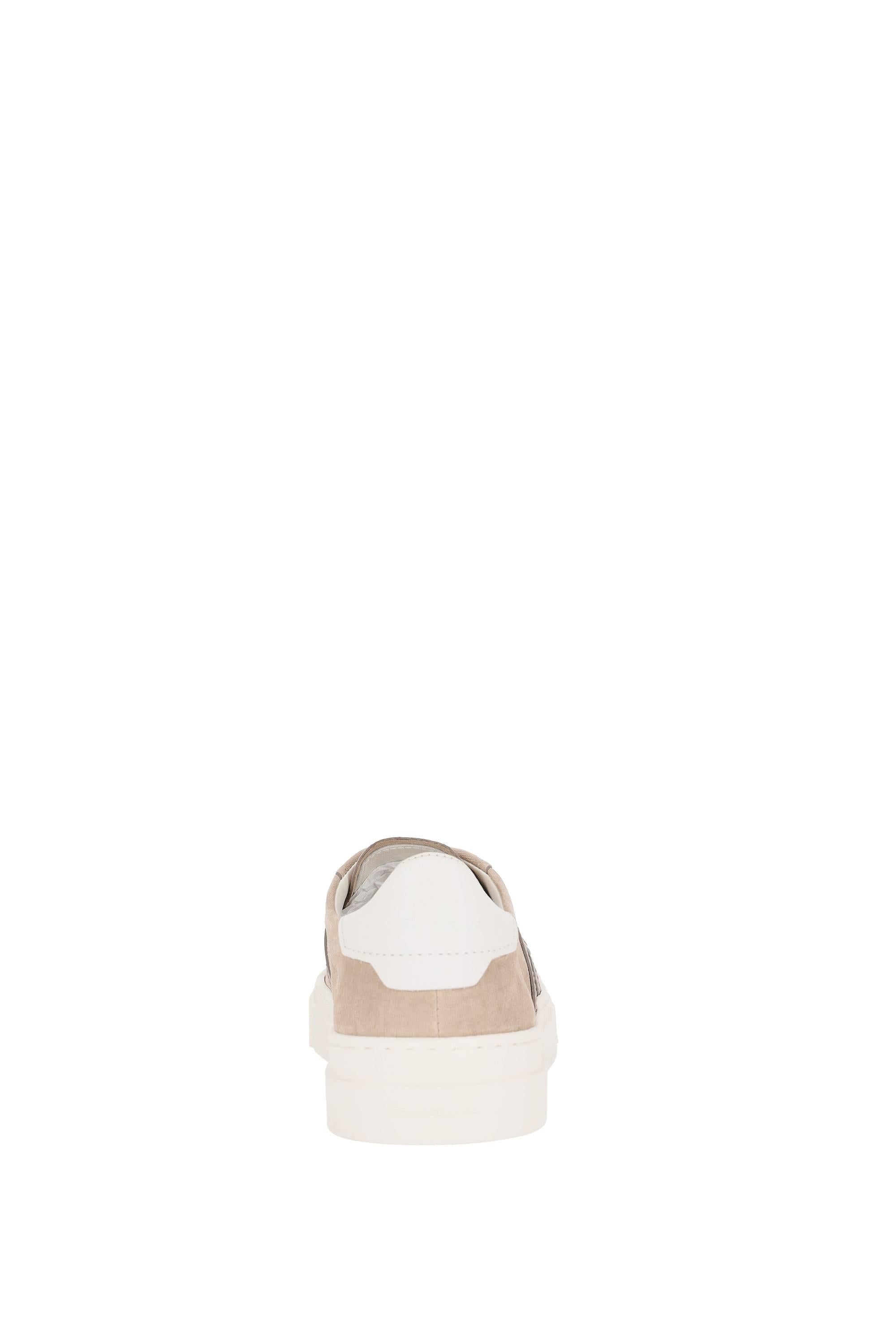 Santoni Sneaker Double Buckle in pelle MBGT21964PNNCFCT M50 
