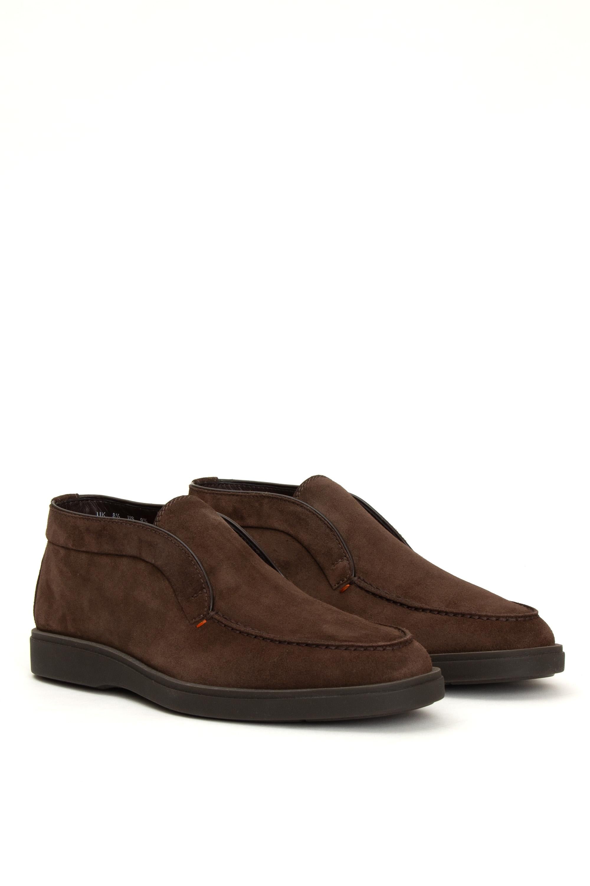 Santoni Polacchino in camoscio MGDT17823SMOKSVU T50 
