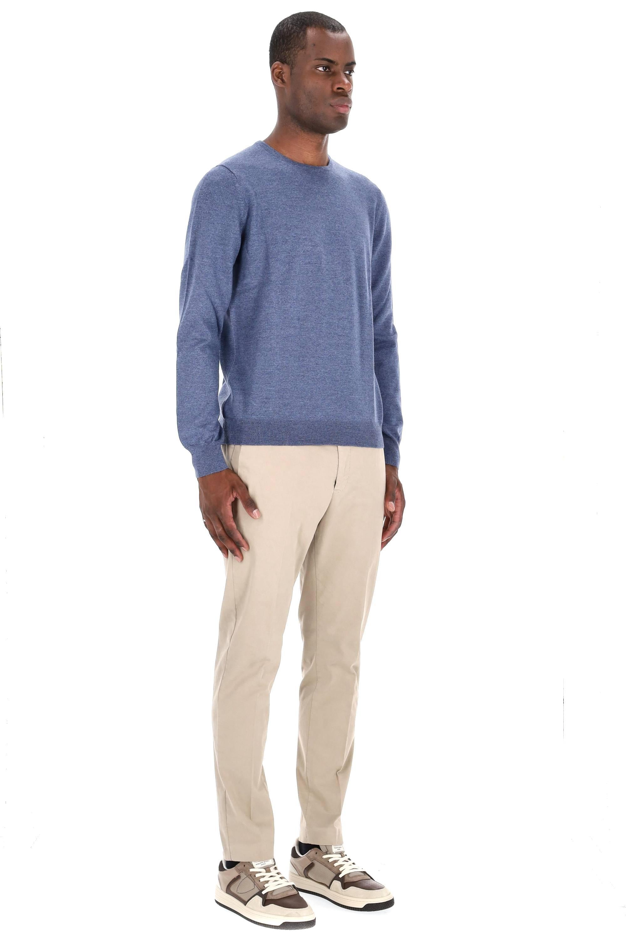 Maglia girocollo in lana merino 1429055567/4 0576 576 Barba 