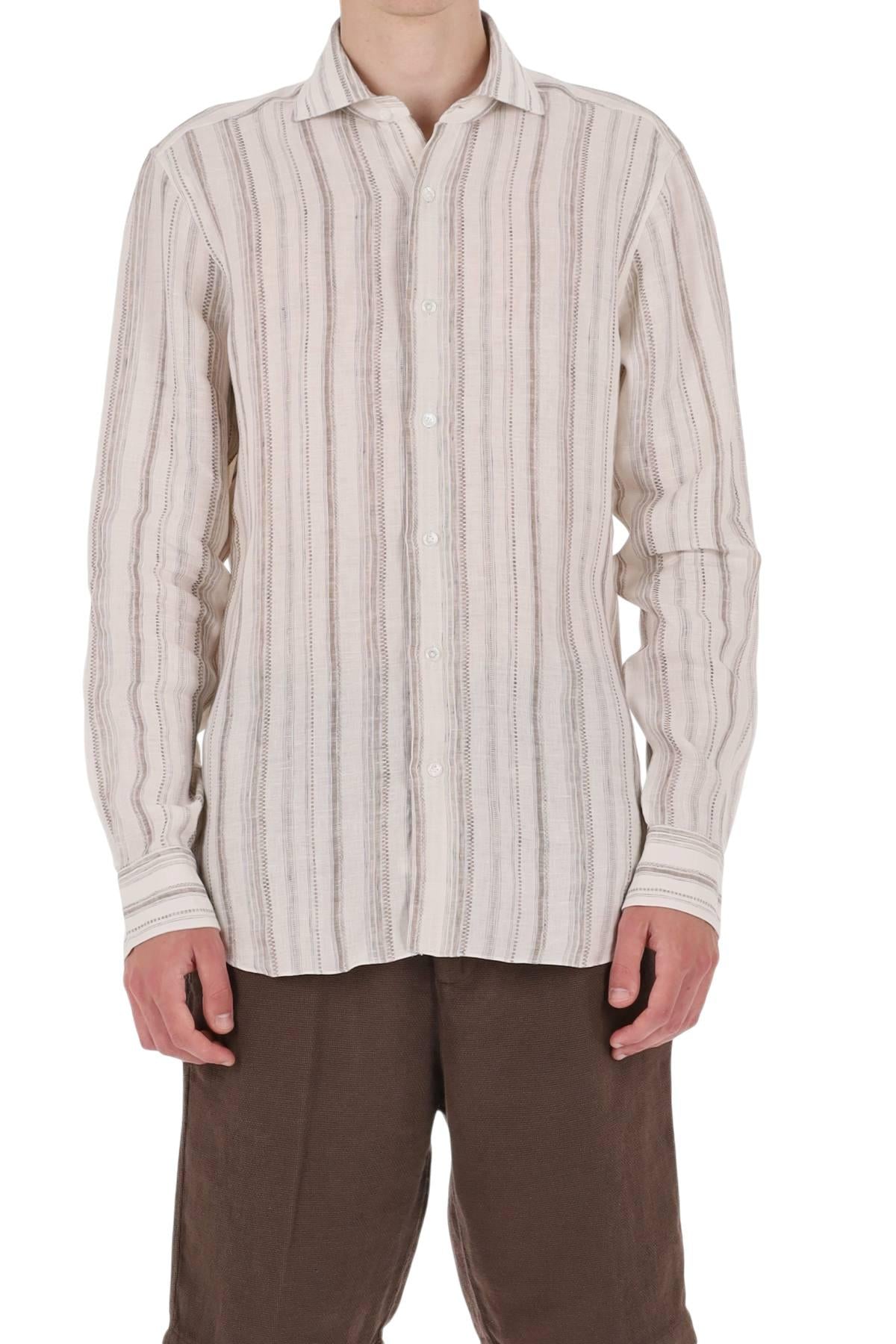 Barba Camicia in lino riga special Dandylife LIU13P0154040.R 0002 