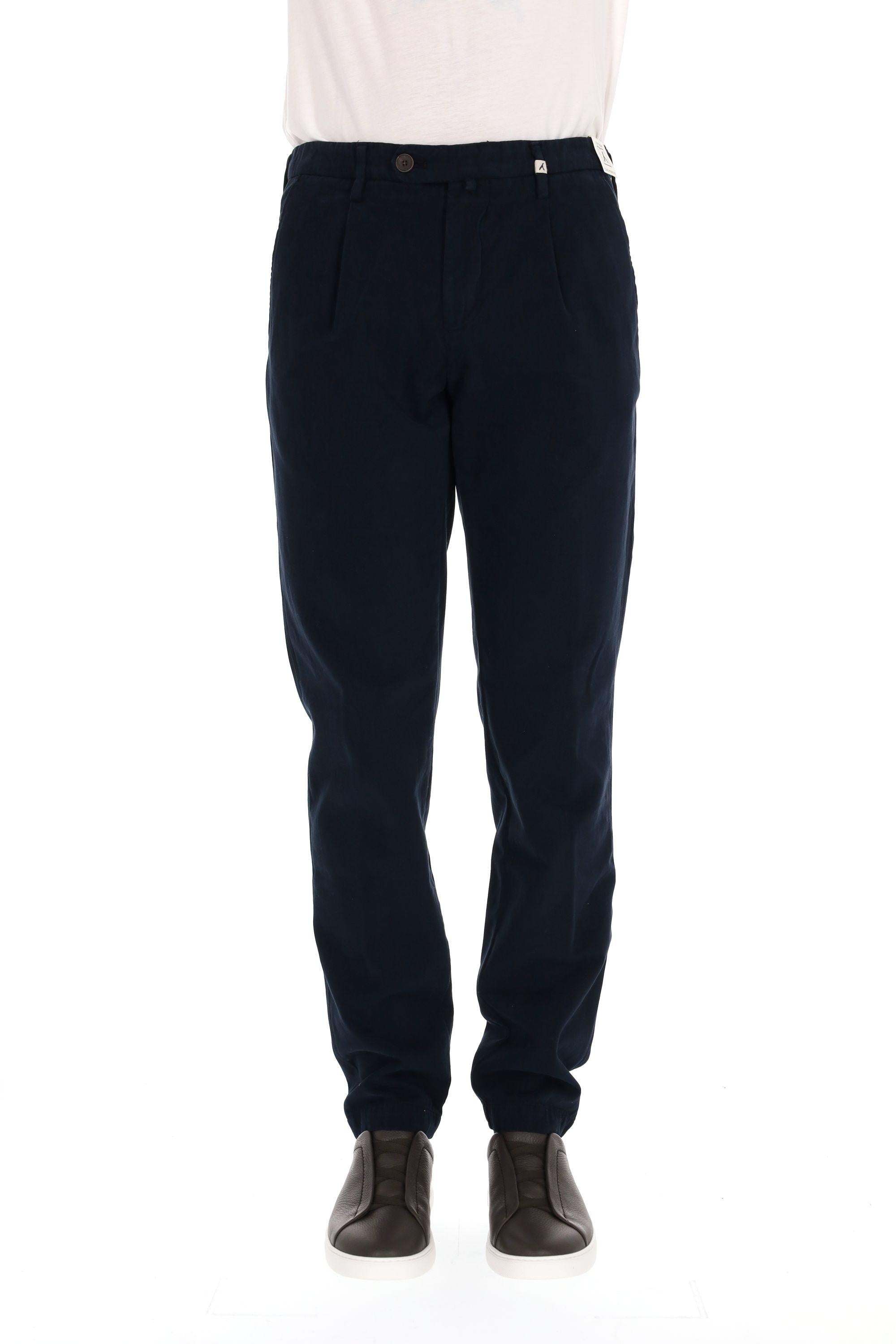 Pantalone in morbido cotone-cashmere mod. Zeus WM19LONG 037 Myths 