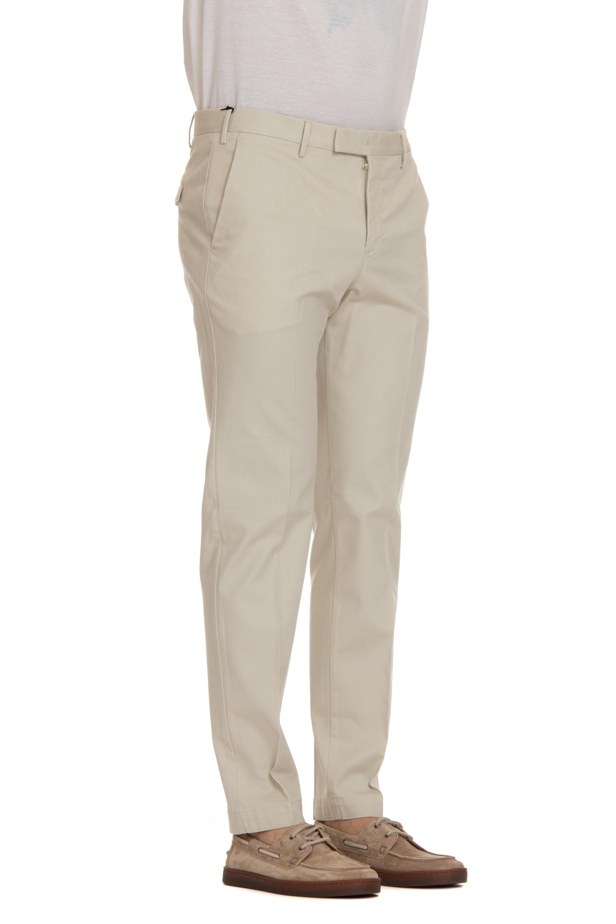 Pantalone micro struttura in cotone-lyocell Master fit ALMAZ00CL1 PU34 0015 PT Torino 