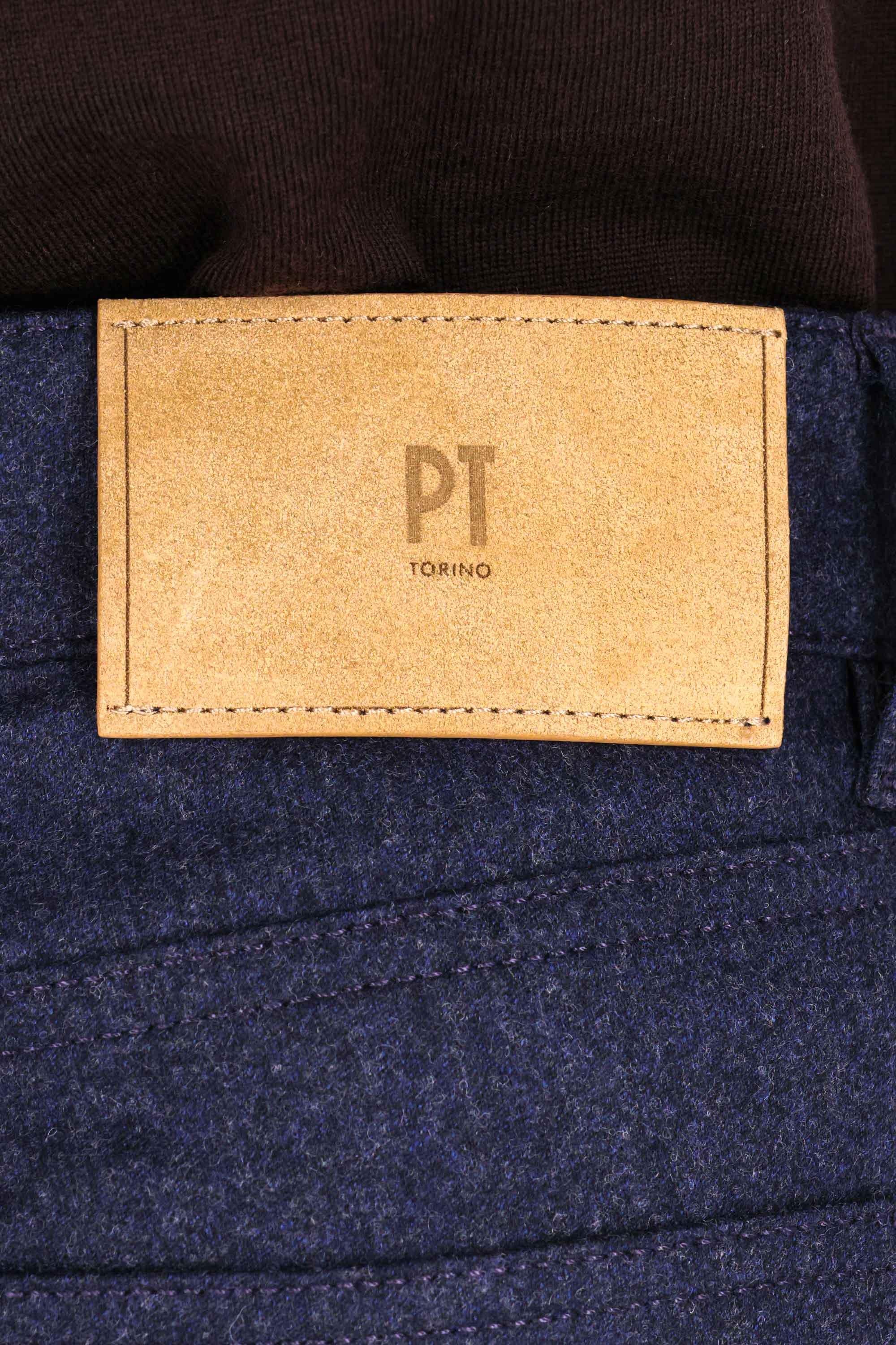 PT Denim 5 tasche color in lana-cashmere Reggae fit C5PP05Z0 TO03S0/2 0340 