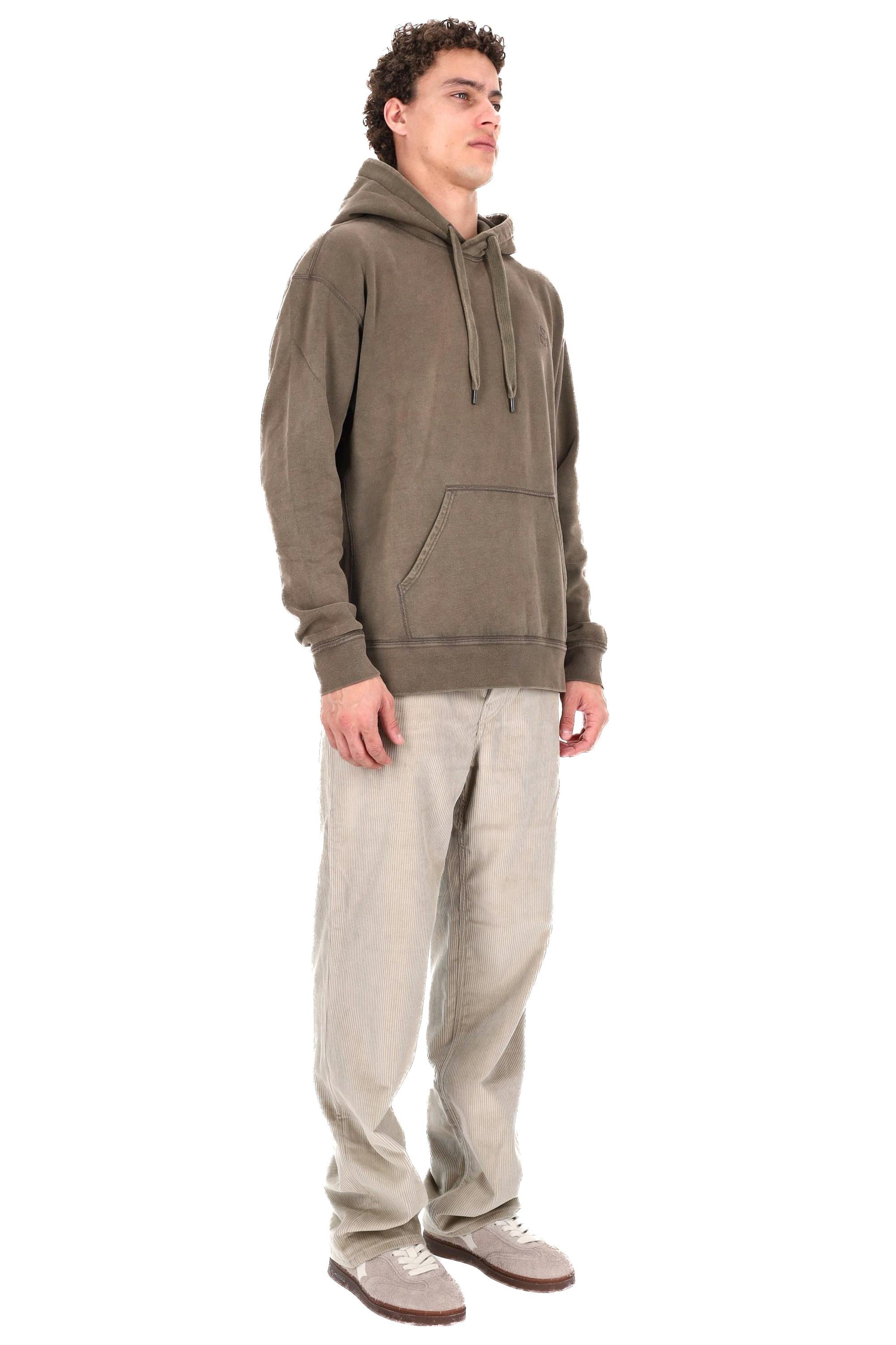 Isabel Marant Felpa con cappuccio trattamento lived-in SW0050HA-C3M02H 50DZ 