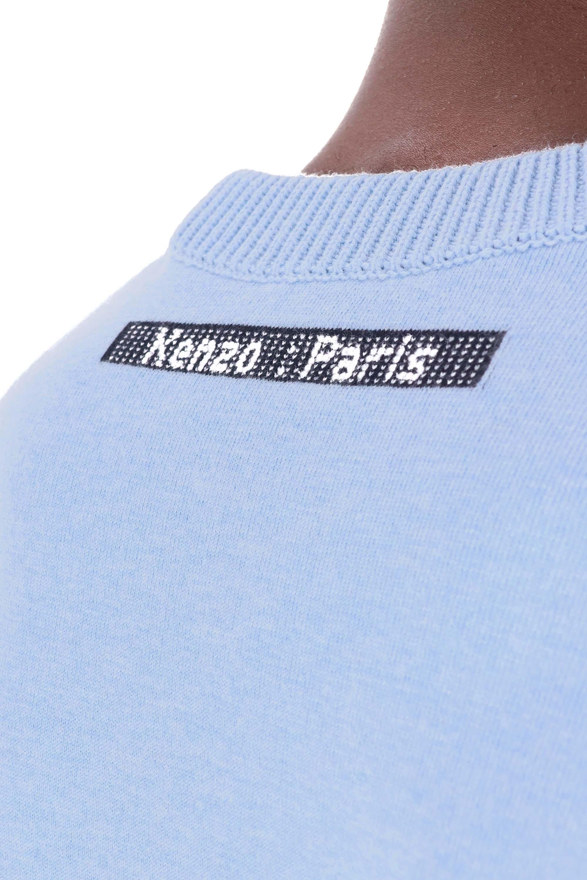 Kenzo Maglia girocollo in misto lana City jumper FF65PU7473CE 64 