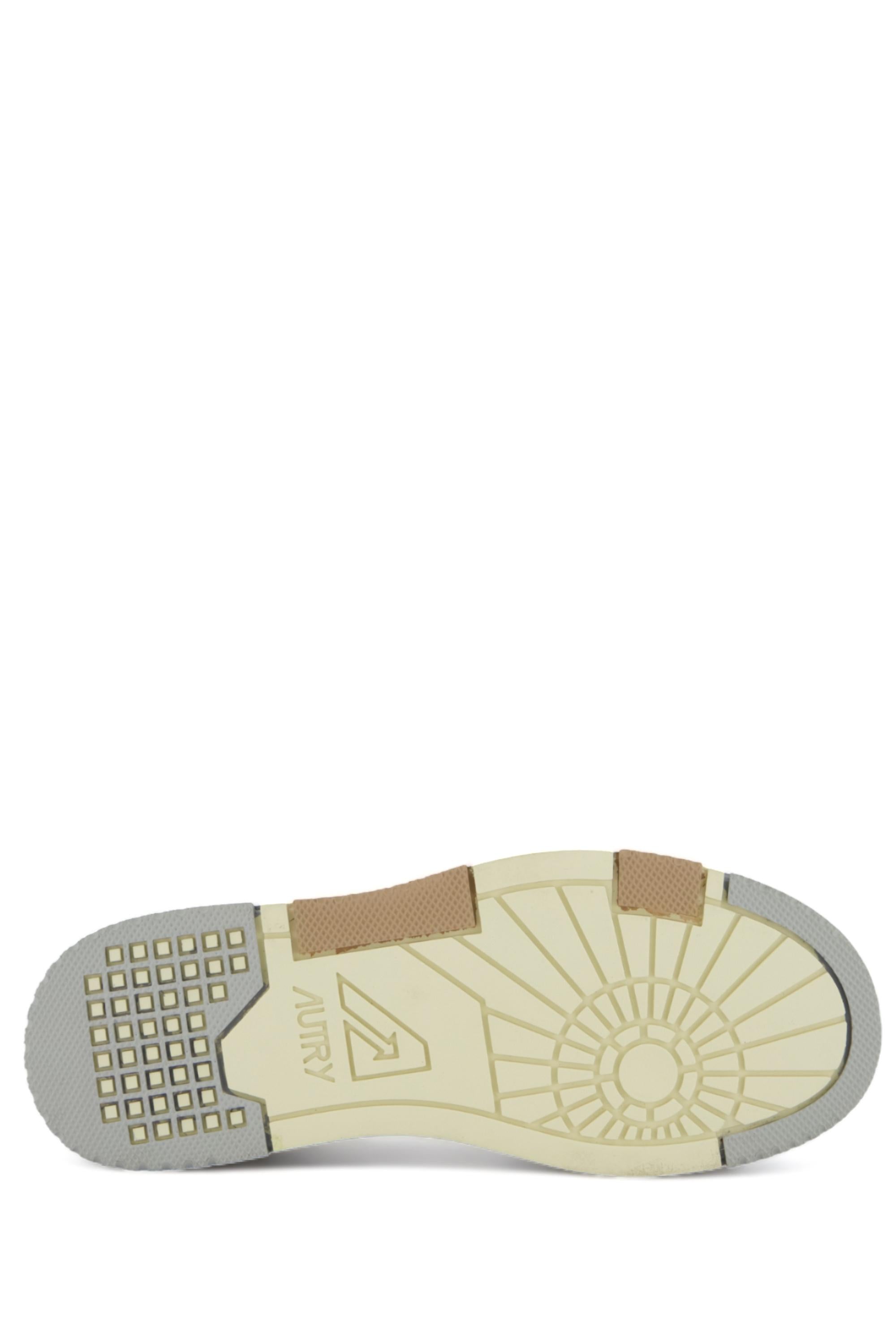 Sneaker basket donna CLC tonalità argento beige ROLW UN05 NATURAL/SILVER Autry 