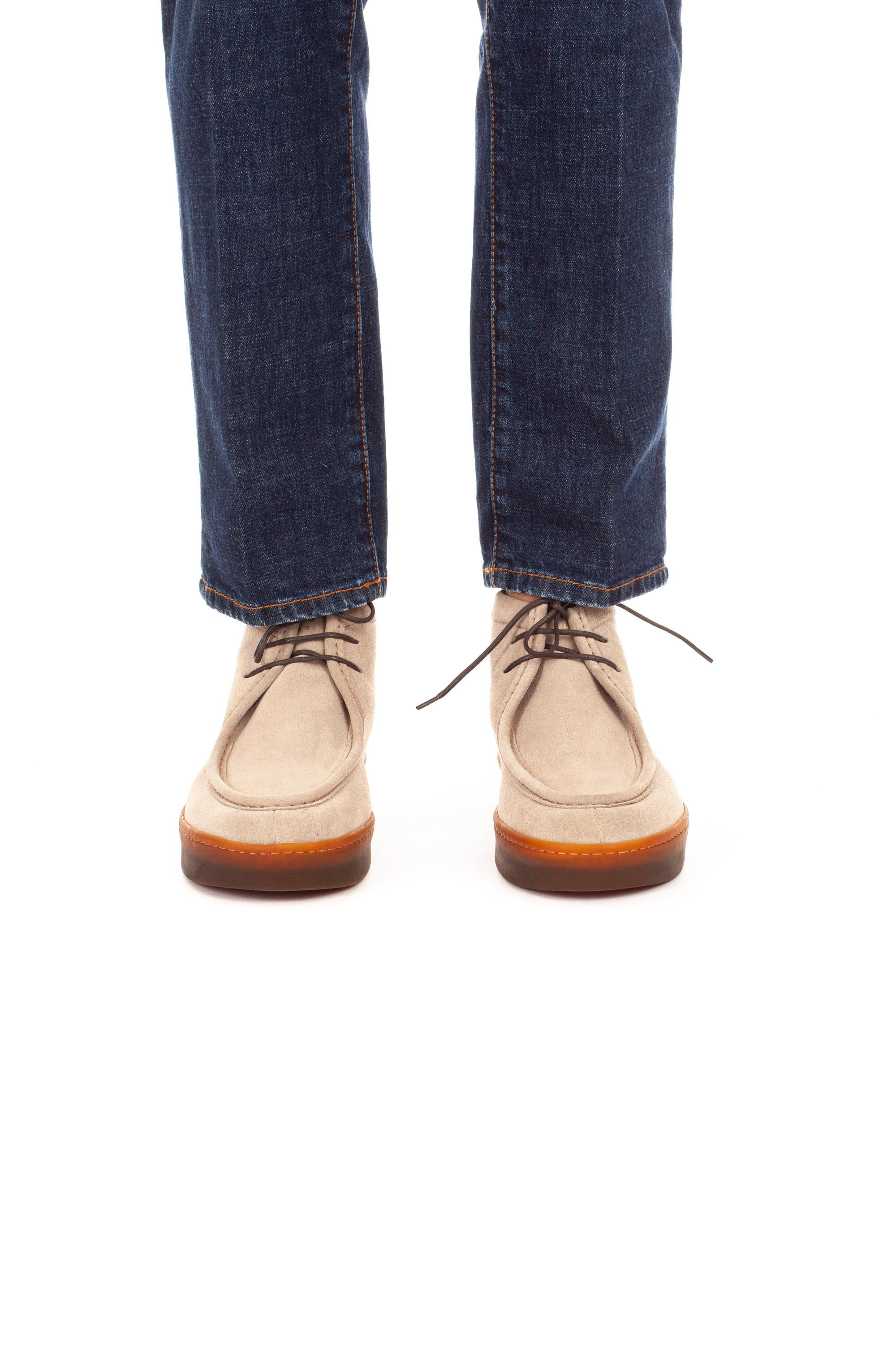 Desert boot in camoscio MIGUEL.SV.1 SABBIA Henderson 