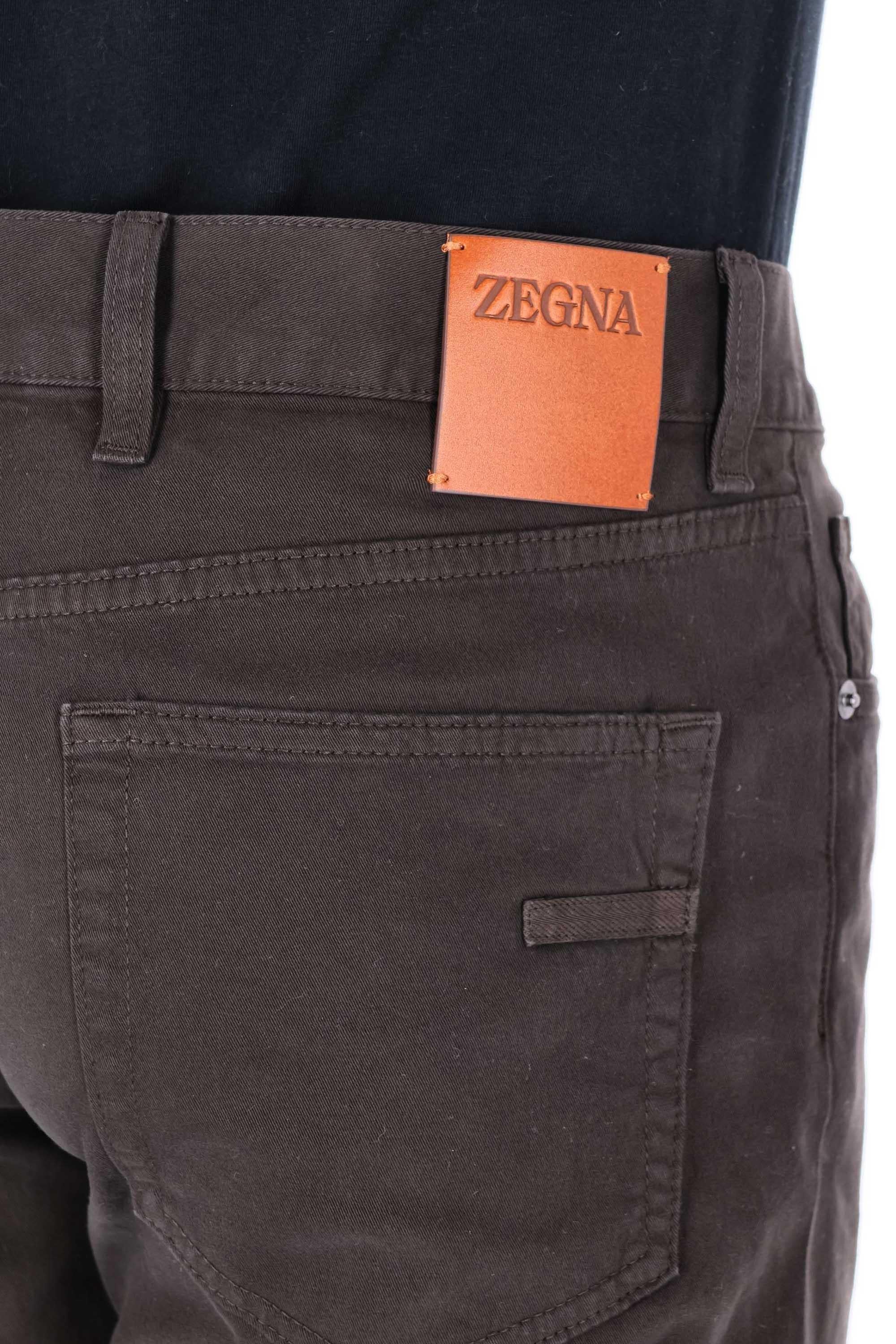 Zegna 5 tasche color in caldo cotone mod. City UGPZWA2-CITY M69 
