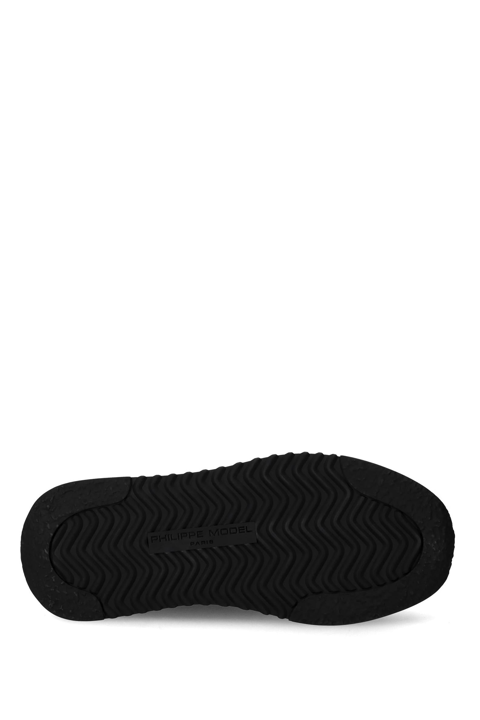 Philippe Model Sneaker Tropez 2.1 in camoscio e nylon full black TYLU.TROPEZ/2 W002 