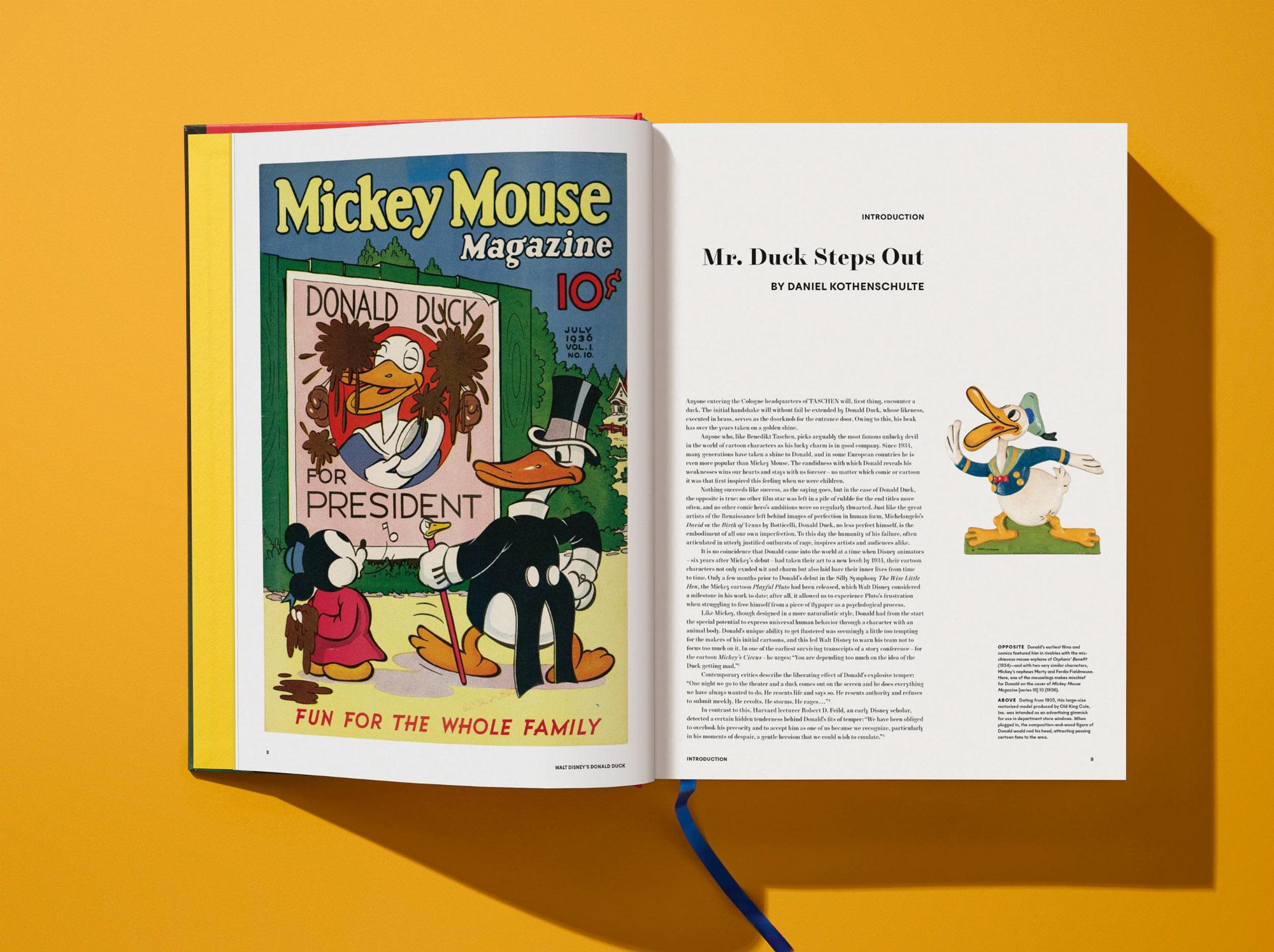 Taschen Libro da collezione Disney Donald Duck DONALD DUCK XL GB 