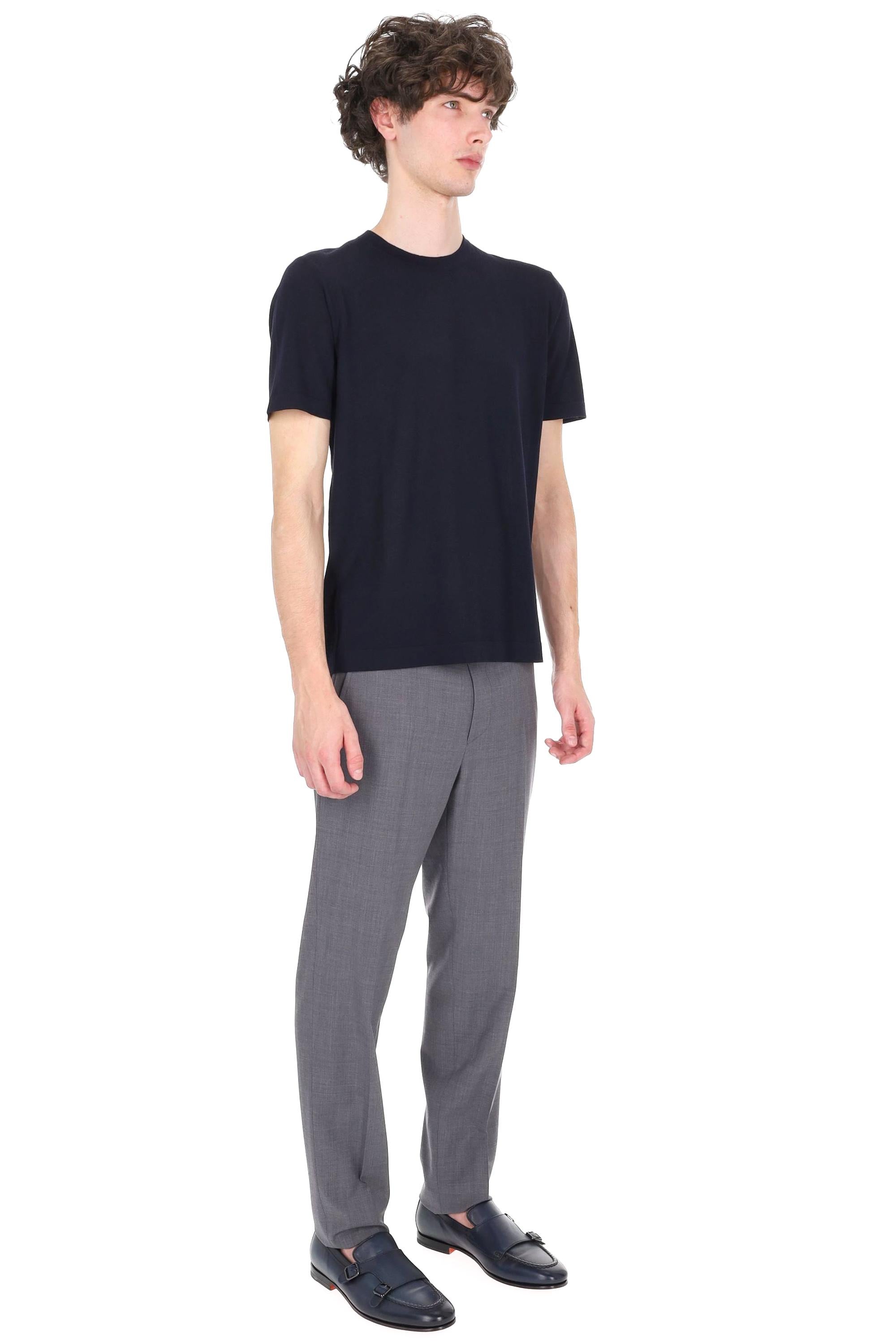Zegna T-shirt in lana 15Milmil UH15M9A3-TSH B09 
